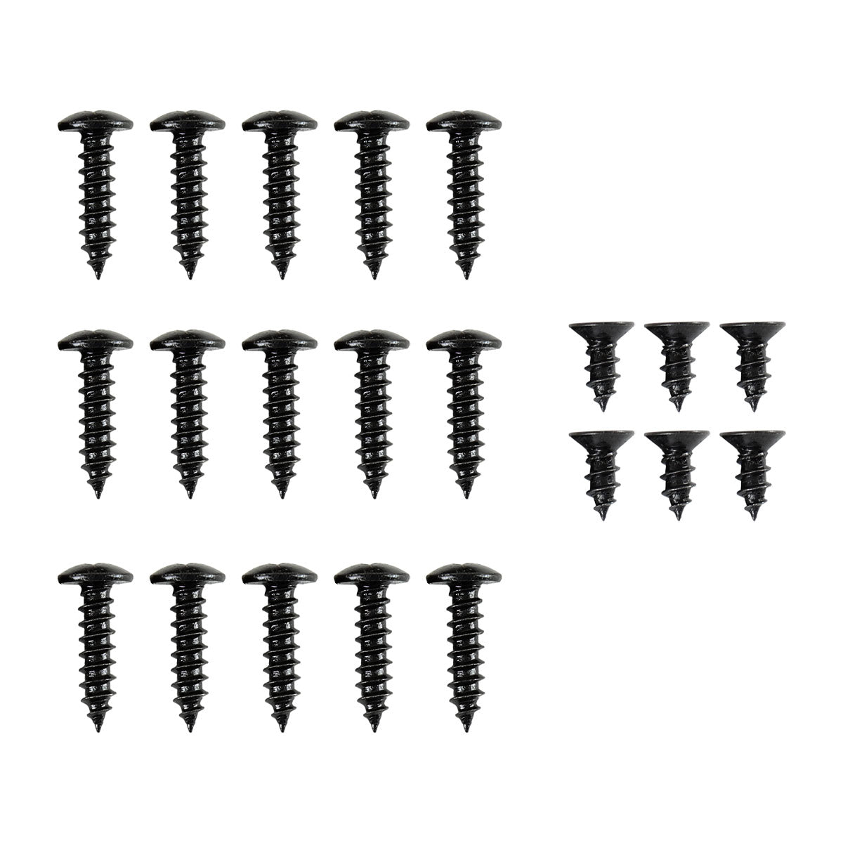 2016-2018 Chevrolet Camaro Matte Black Polypropylene 3PC Front Bumper Lip Set