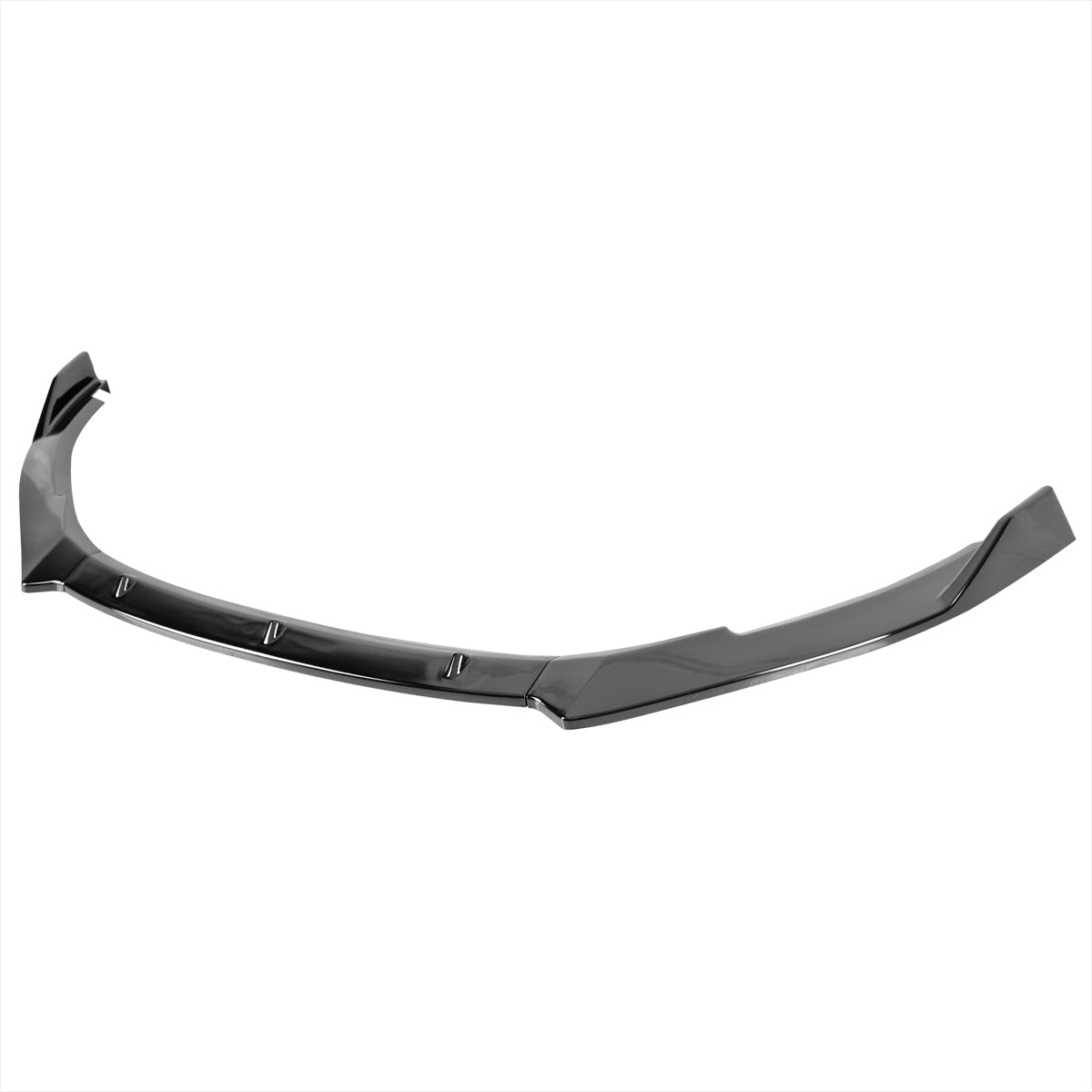 2010-2013 Volkswagen Golf/GTI Glossy Black 3PC Front Bumper Lip Splitter Kit