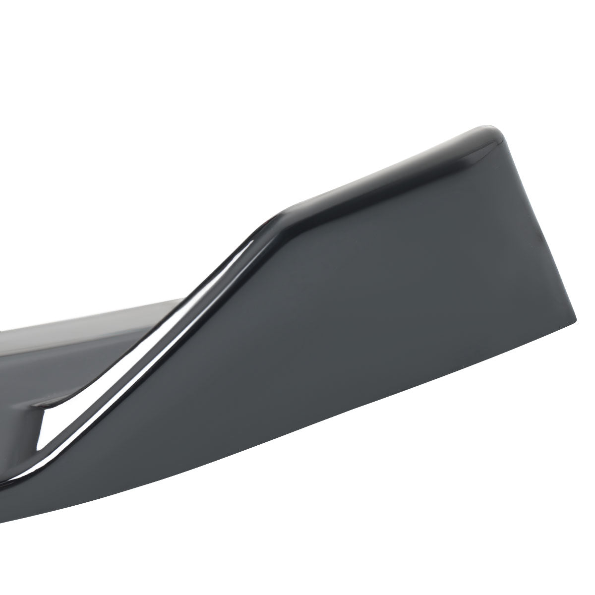 2013-2017 Hyundai Veloster Turbo Glossy Black 3PC Front Bumper Splitter Kit