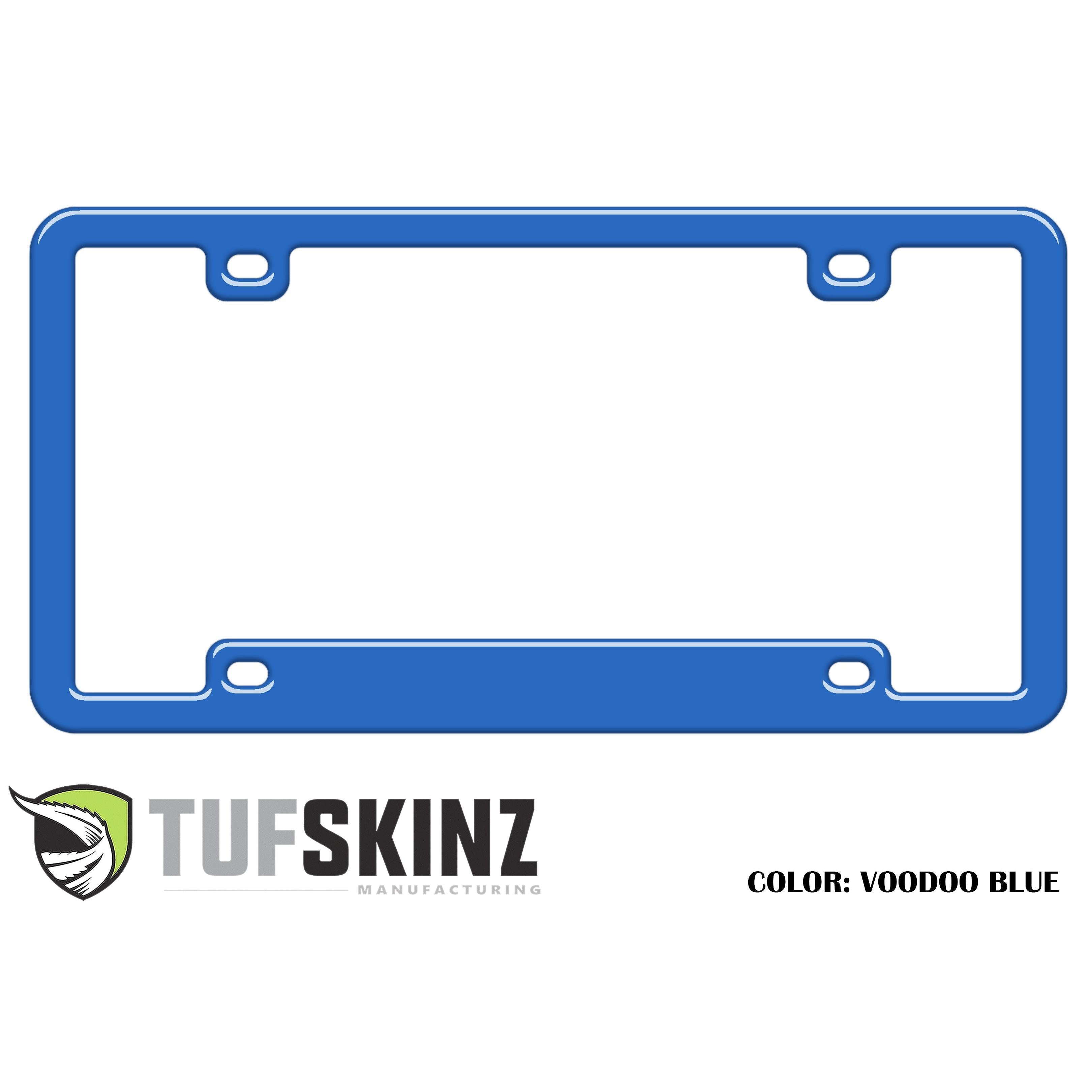 License Plate Frame Accent Trim Fits 0-0  Universal *OE Color - Voodoo Blue
