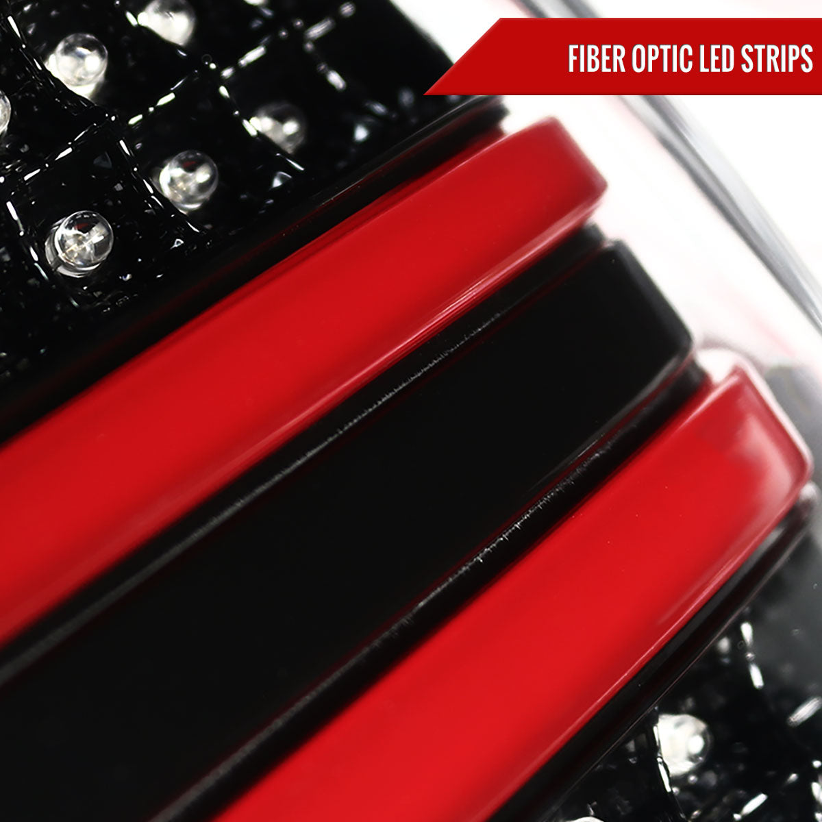 2006-2011 Mercedes Benz W164 ML Class LED Tail Lights (Jet Black Housing/Clear Lens)