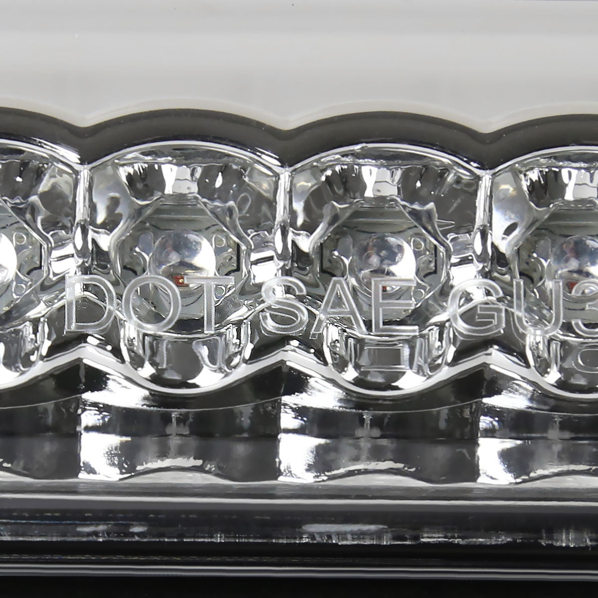 1994-2000 Chevrolet GMC C/K LED 3rd Brake Light (Chrome Housing/Clear Lens)