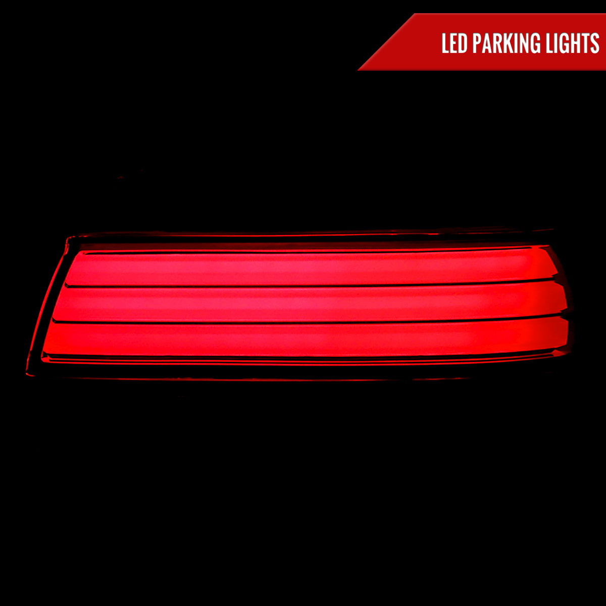 1997-2000 BMW E39 5 Series Sedan LED Tail Lights (Chrome Housing/Smoked Lens)