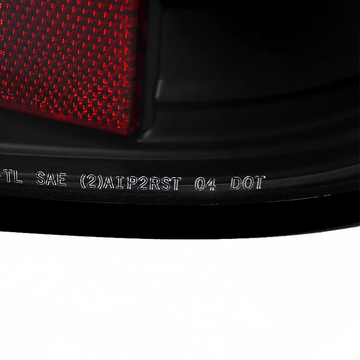 2005-2008 Dodge Magnum Tail Lights (Matte Black Housing/Clear Lens)