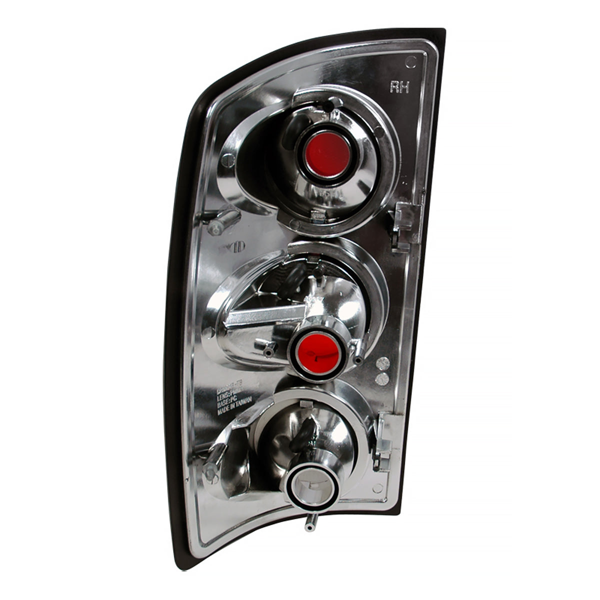 2002-2006 Dodge RAM Tail Lights (Matte Black Housing/Clear Lens)