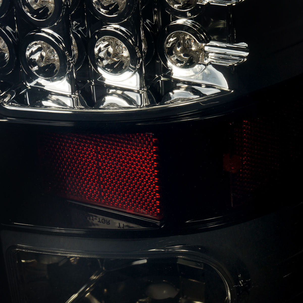 2009-2018 Dodge RAM 1500 / 2019-2021 Dodge RAM Classic / 2010-2018 RAM 2500 3500 LED Tail Lights (Glossy Black Housing/Smoked Lens)