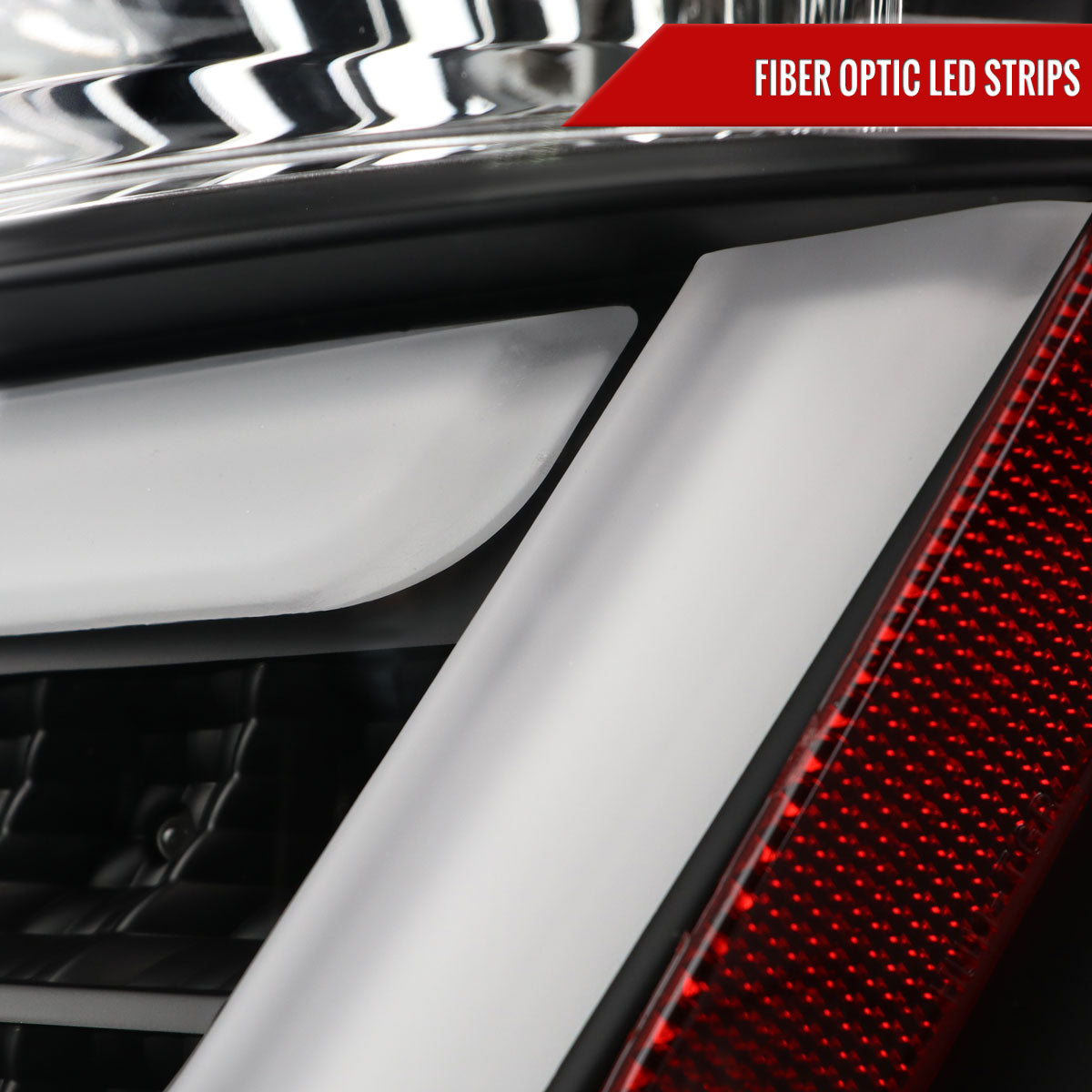 2011-2013 Scion tC V2 LED Tail Lights (Matte Black Housing/Clear Lens)