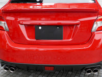 2011-2021 Subaru Impreza WRX STI F1 Style LED 3rd Brake Light (Chrome Housing/Red Lens)