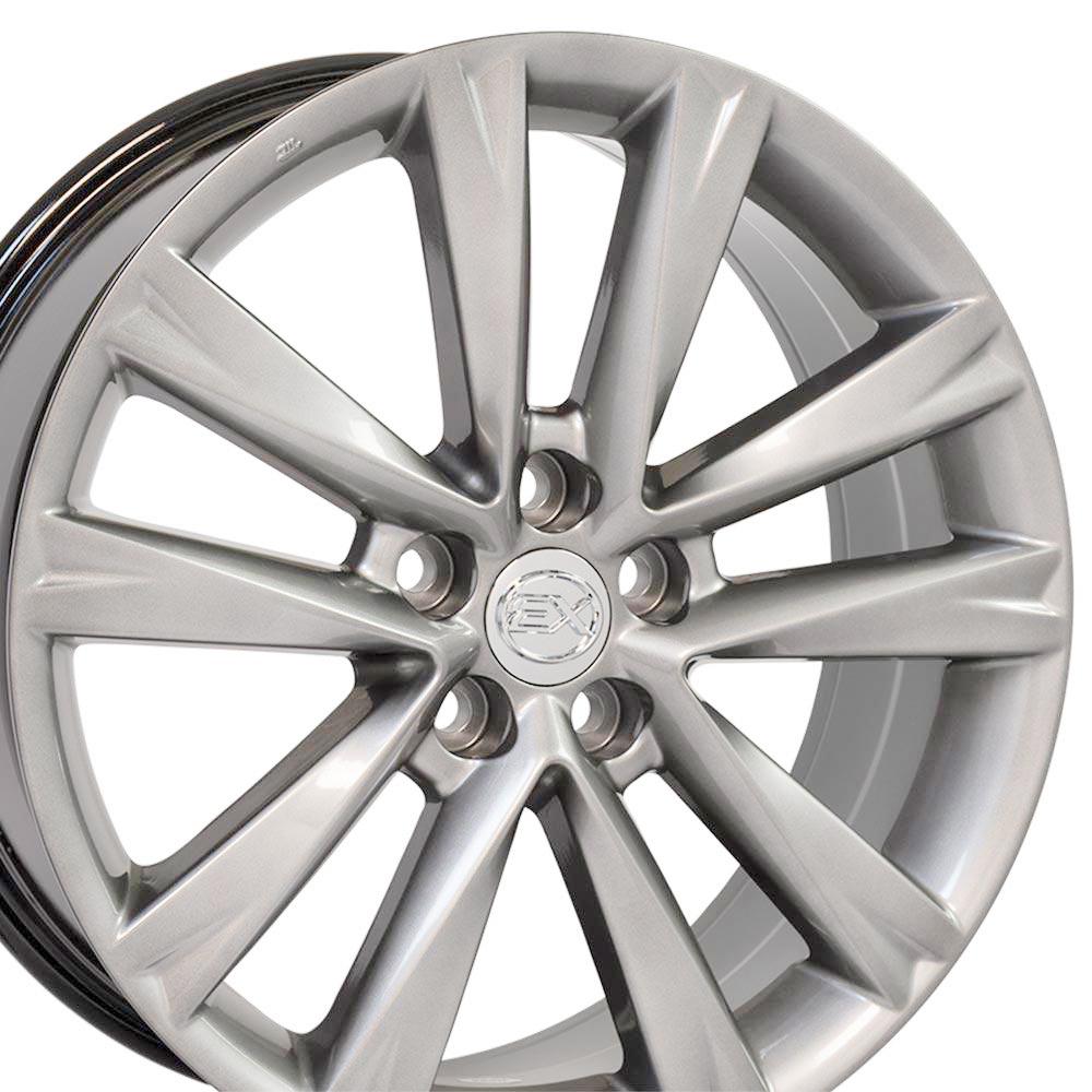 19" Replica LX24 fits Lexus RX 19x7.5 Hyper-SR1 Performance