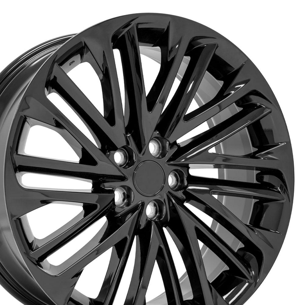 20" Replica LX58 fits Lexus 20x8 Black-SR1 Performance