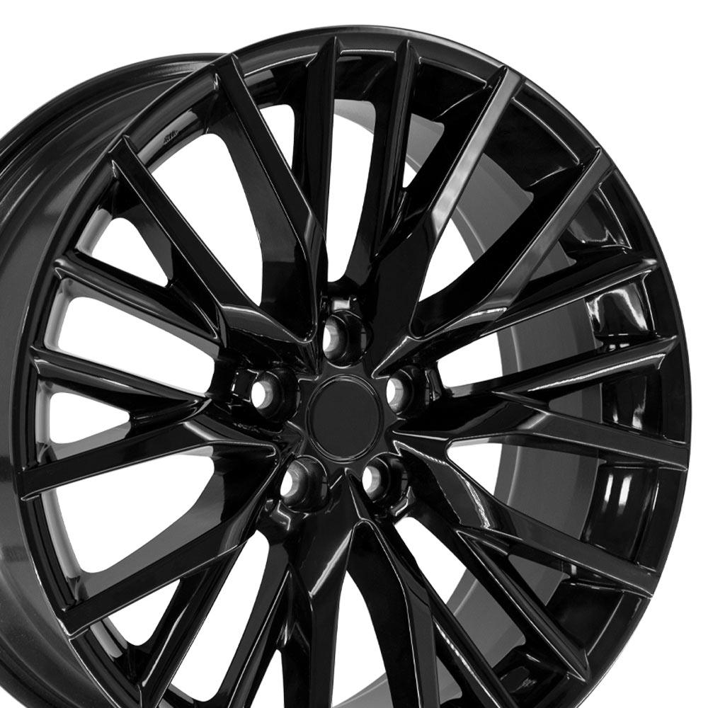 20" Replica LX59 fits Lexus 20x8 Black-SR1 Performance