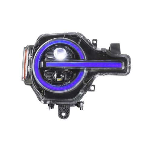 Morimoto LF496 XRGB LED Headlights for Ford Bronco 2021+ – RGB DRL Pair