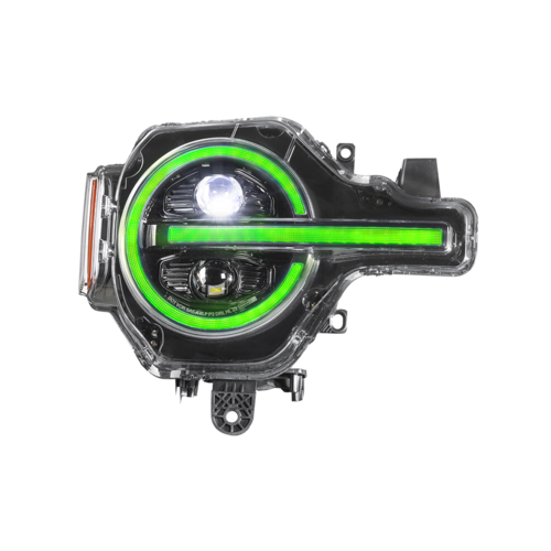 Morimoto LF496 XRGB LED Headlights for Ford Bronco 2021+ – RGB DRL Pair