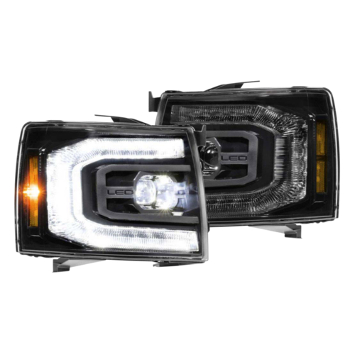 Morimoto MM XB Headlights for Silverado (2007-2013) Gen II – Silver