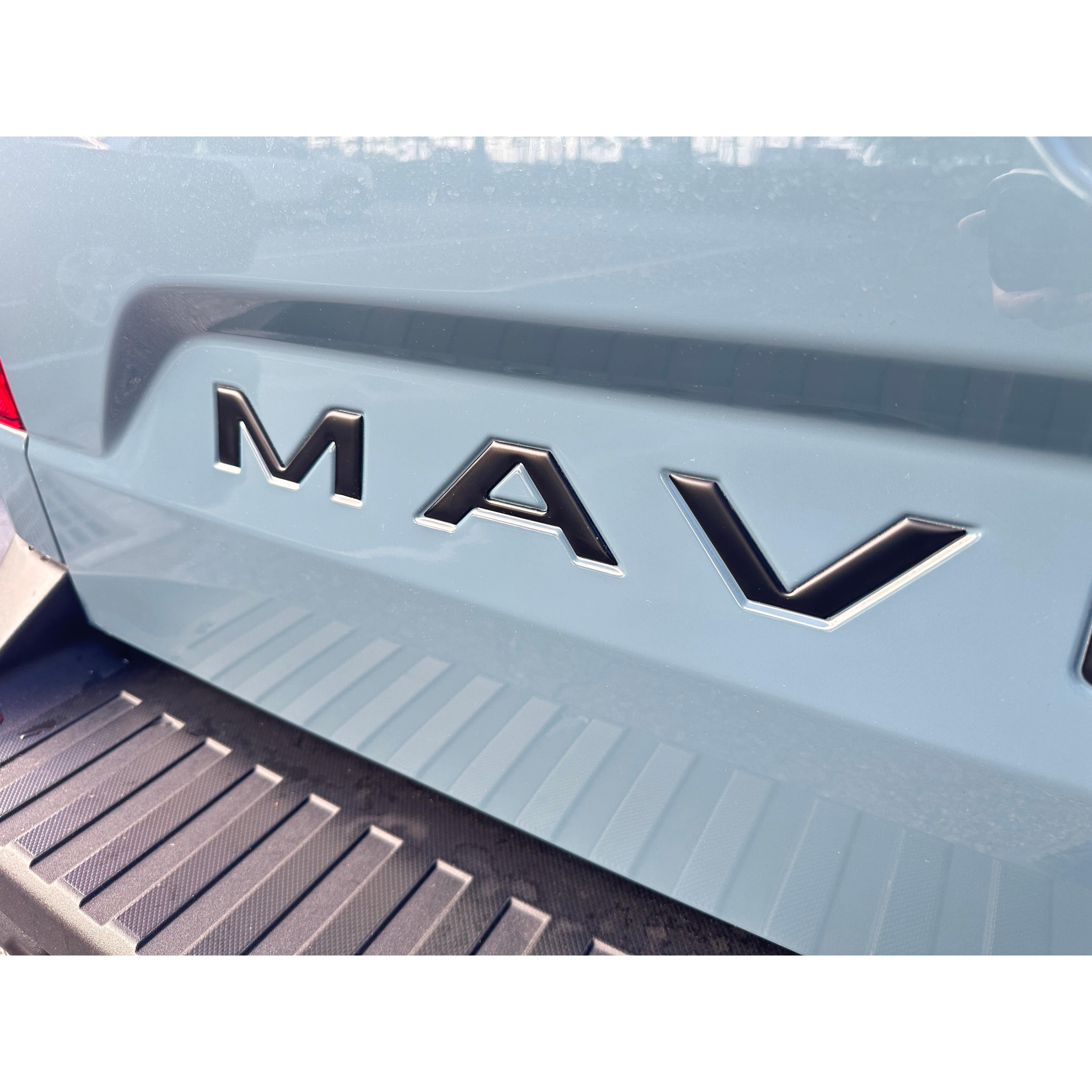 Tailgate Letter Inserts Fits 2022-2026 Ford Maverick