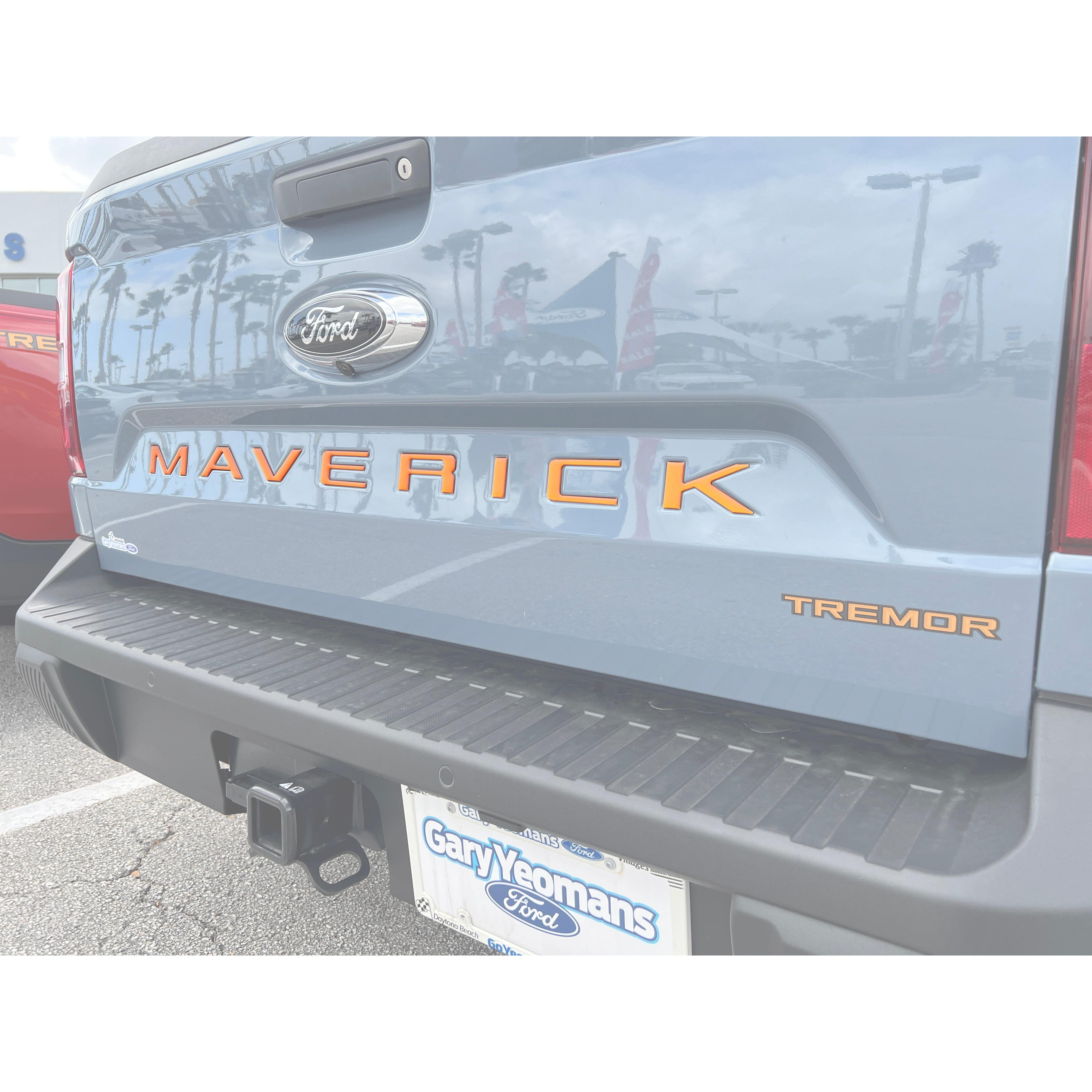 Tailgate Letter Inserts Fits 2022-2026 Ford Maverick