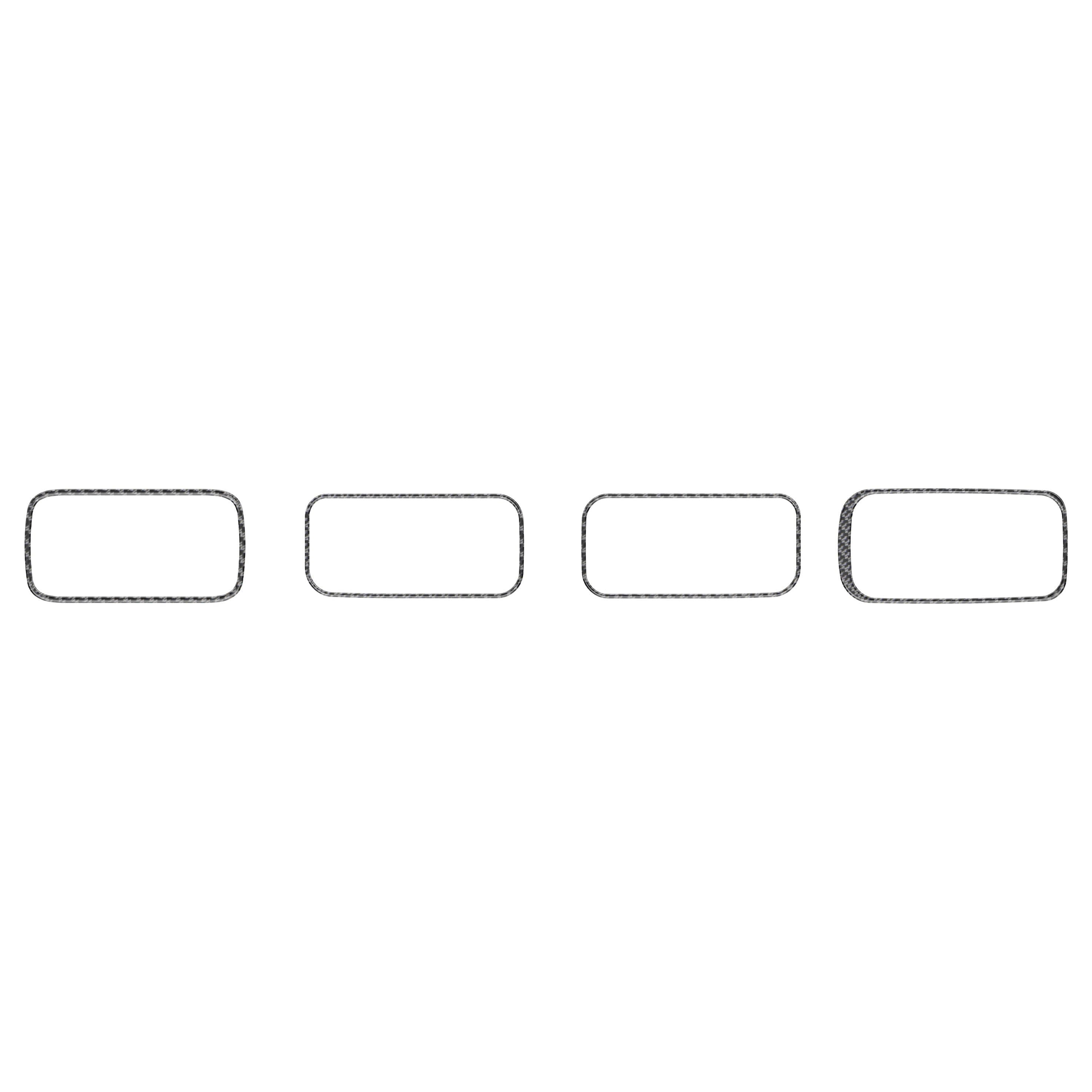 A/C Vent Accent Overlays Fits 2022-2026 Ford Maverick