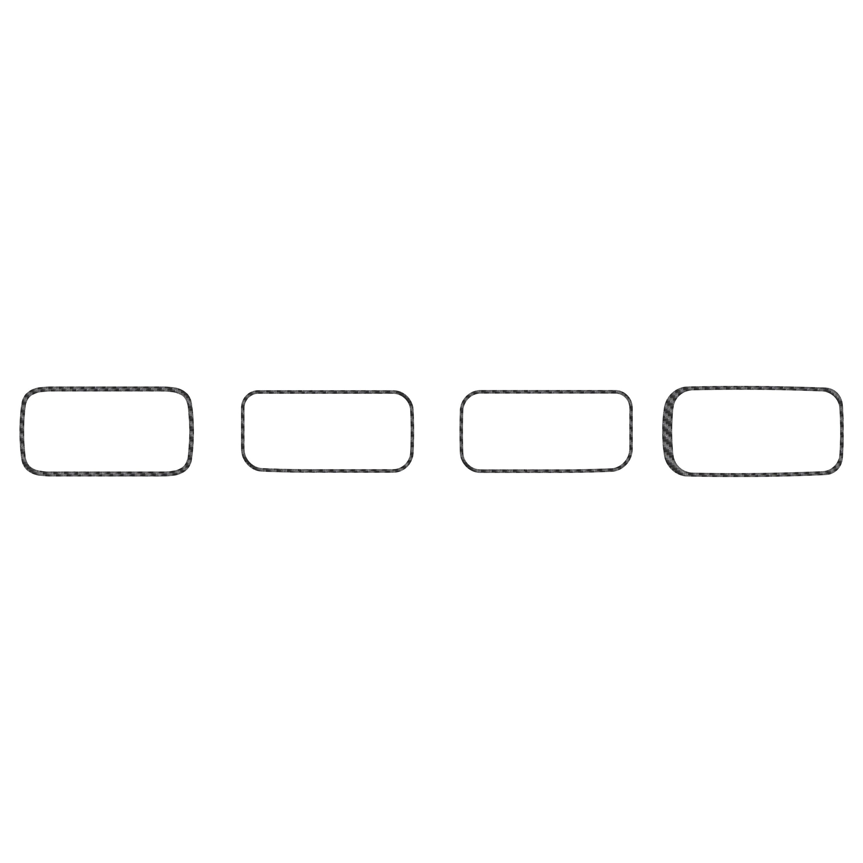 A/C Vent Accent Overlays Fits 2022-2026 Ford Maverick