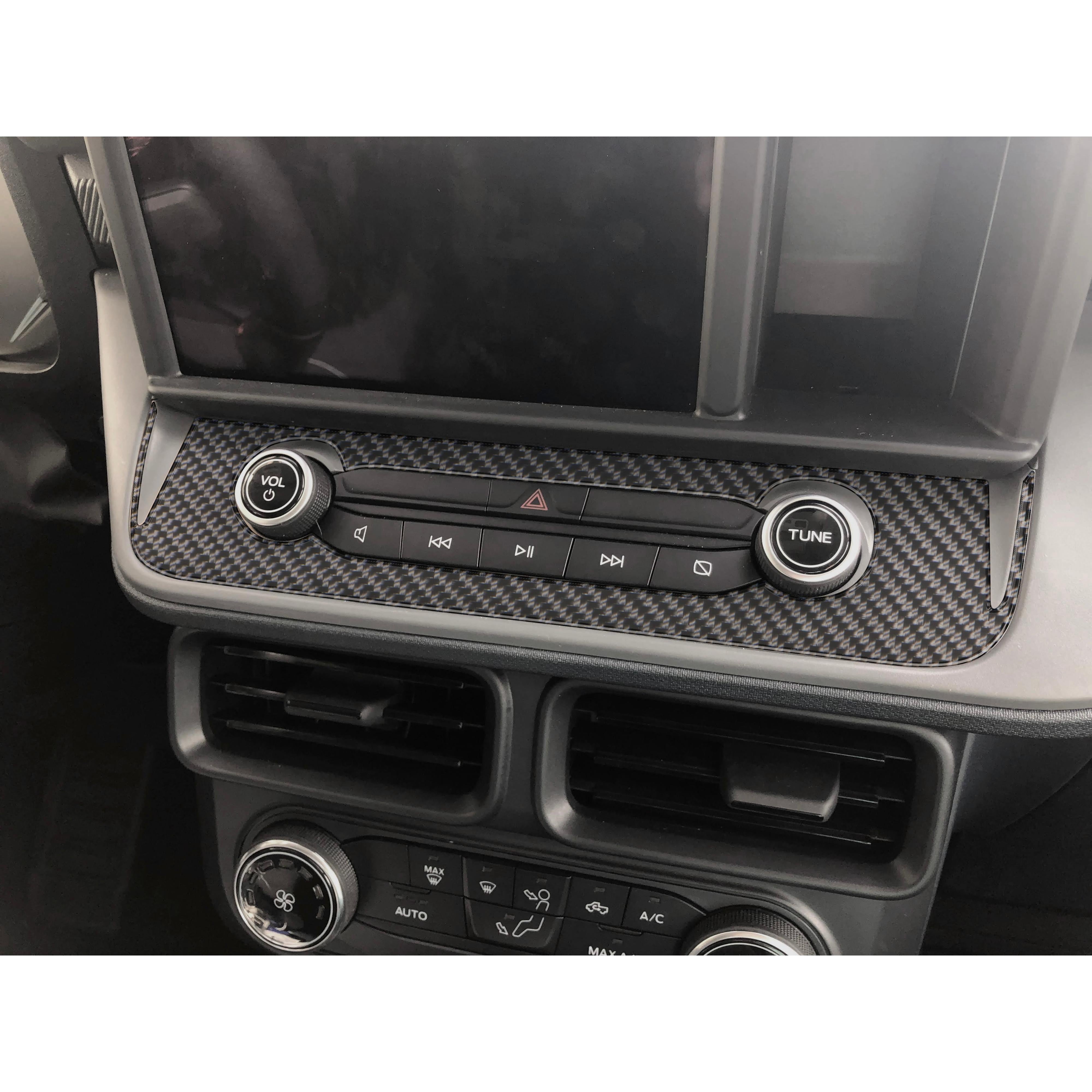 Radio Control Accent Overlay Fits 2022-2024 Ford Maverick