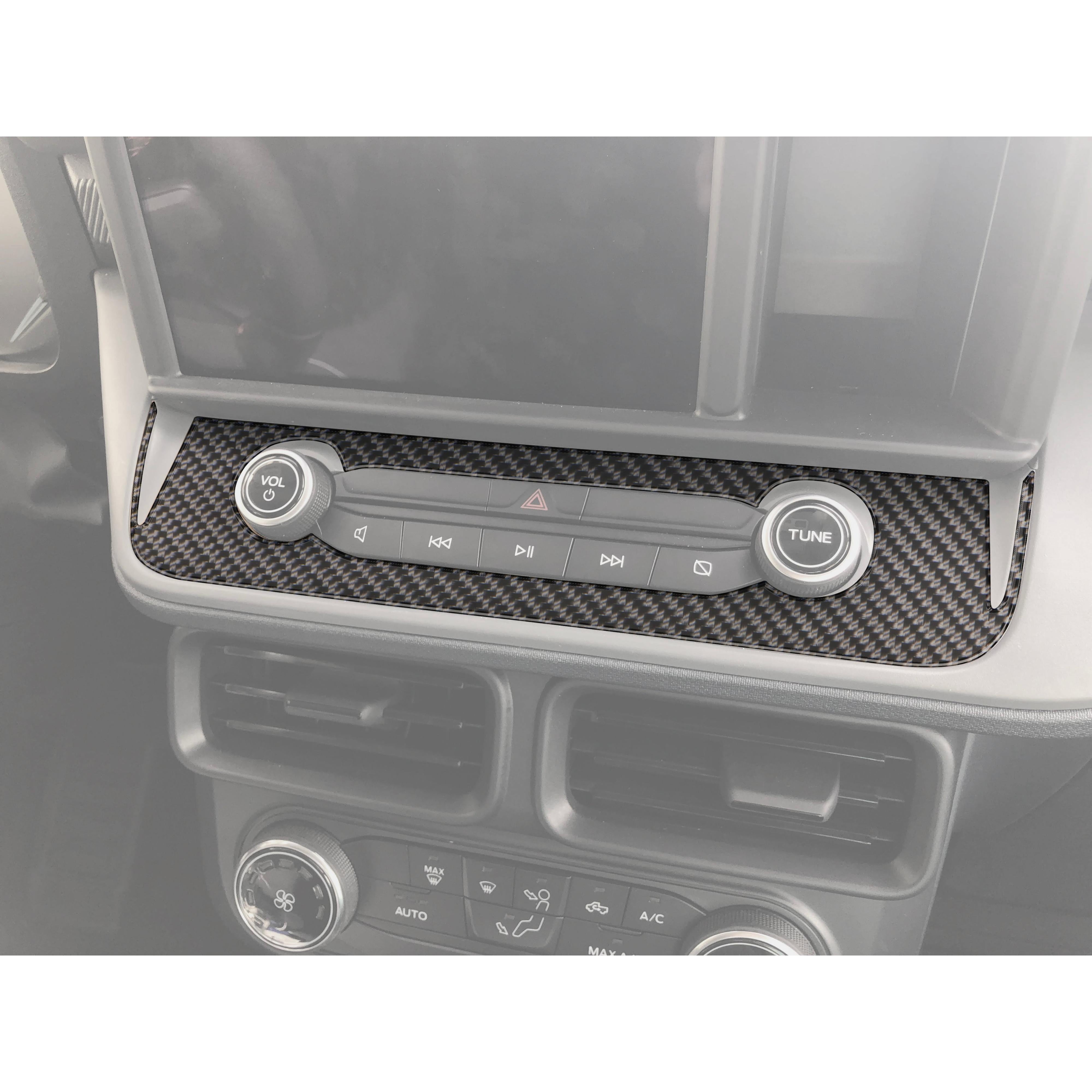 Radio Control Accent Overlay Fits 2022-2024 Ford Maverick