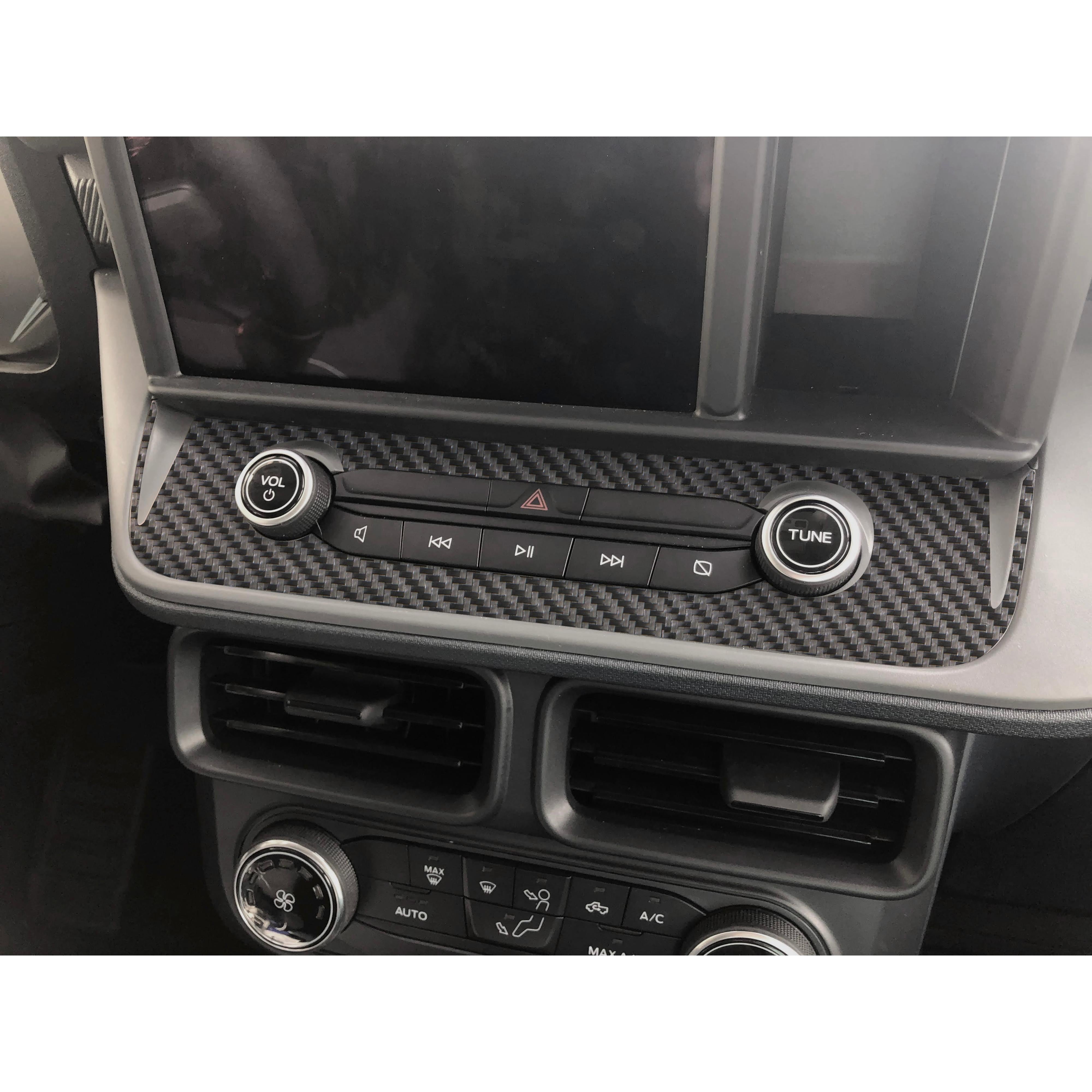 Radio Control Accent Overlay Fits 2022-2024 Ford Maverick