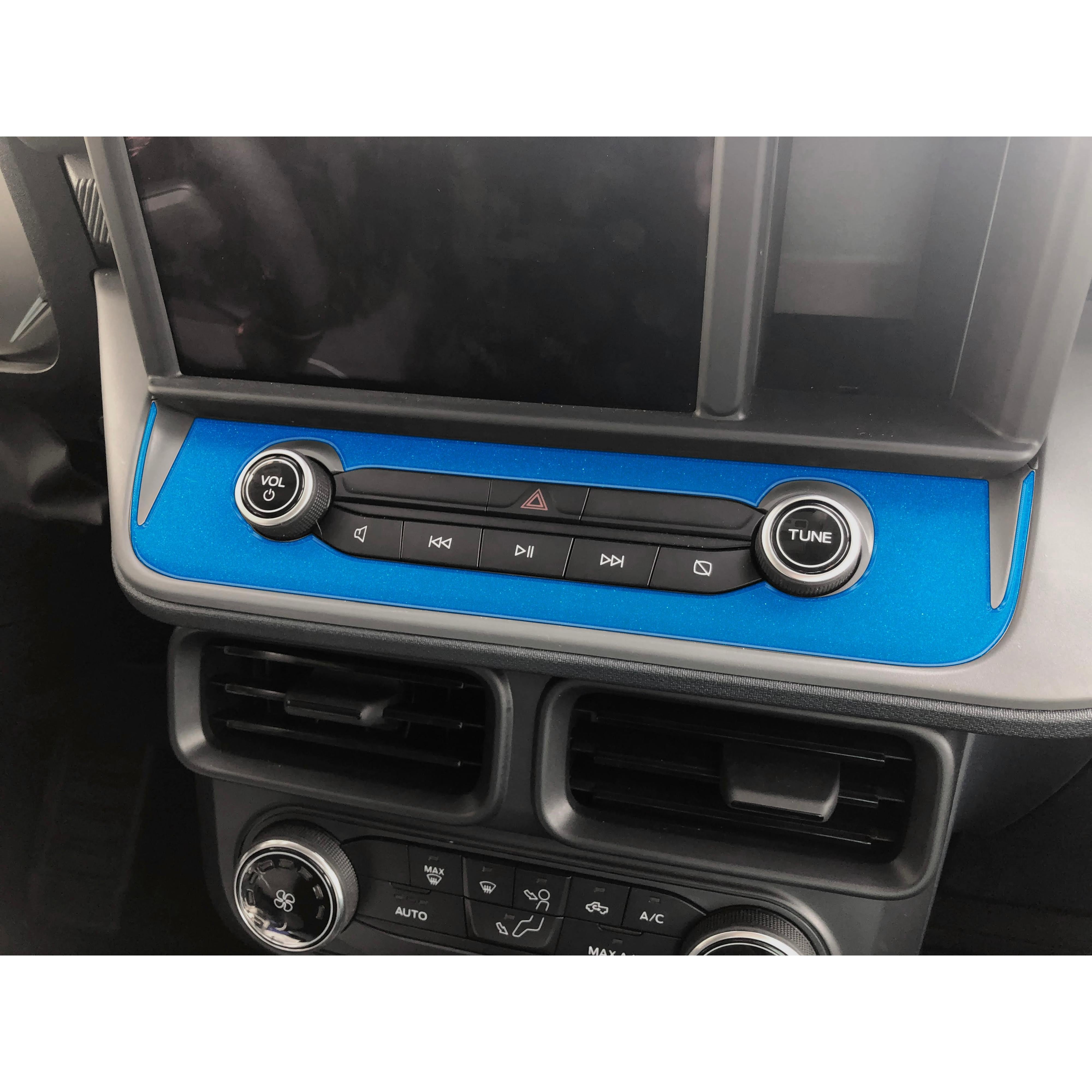 Radio Control Accent Overlay Fits 2022-2024 Ford Maverick