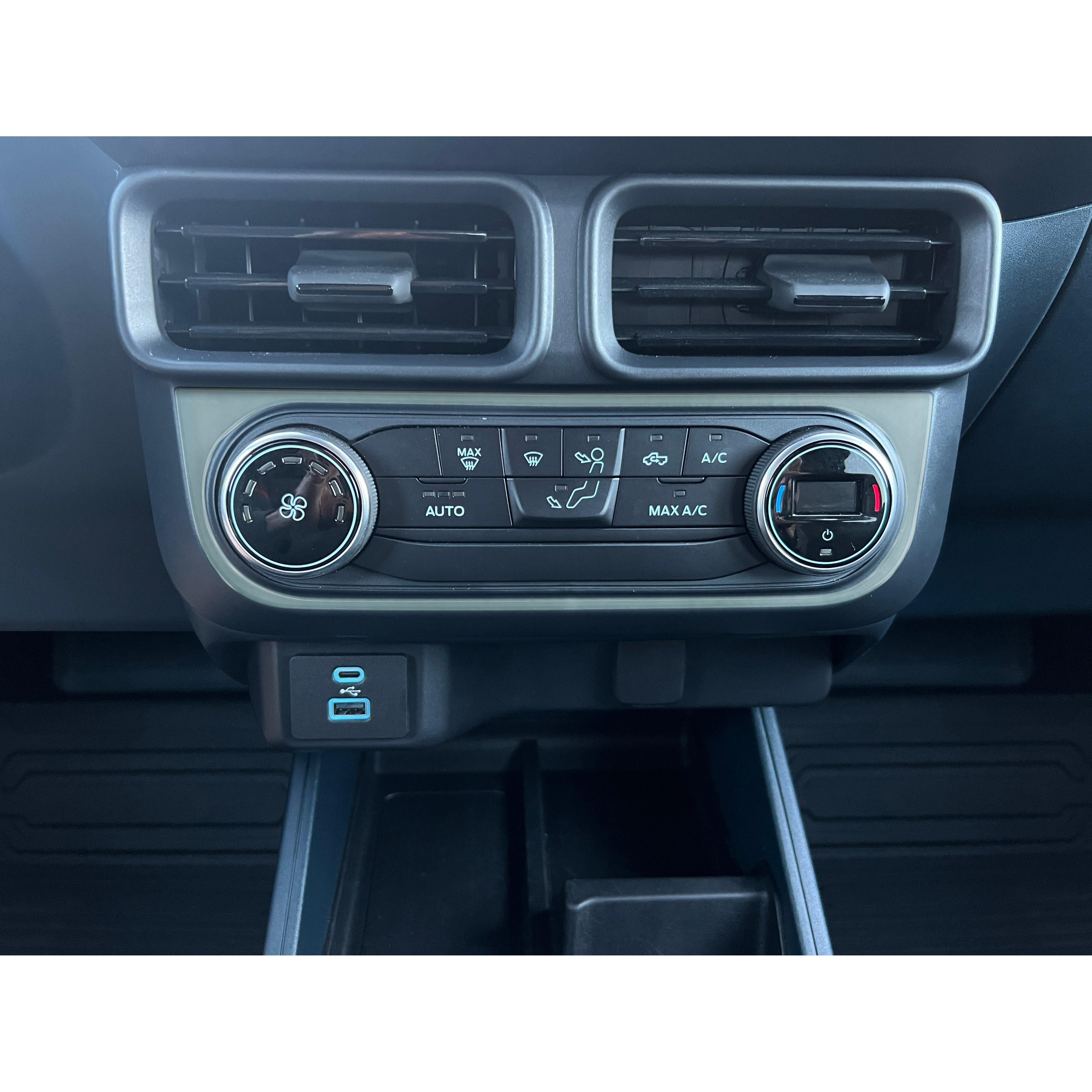 Climate Control Accent Overlay Fits 2022-2024 Ford Maverick