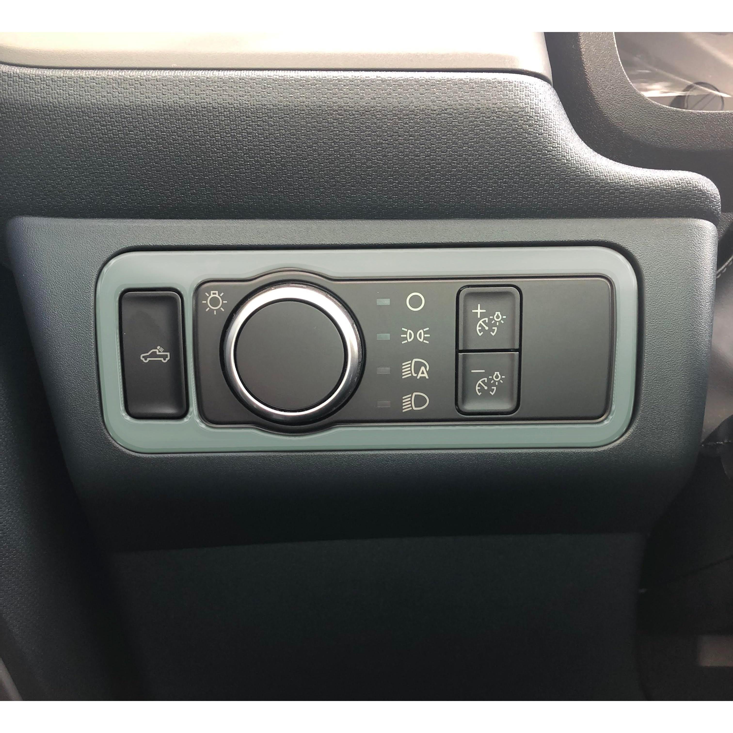 Headlight Switch Accent Overlay Fits 2022-2026 Ford Maverick