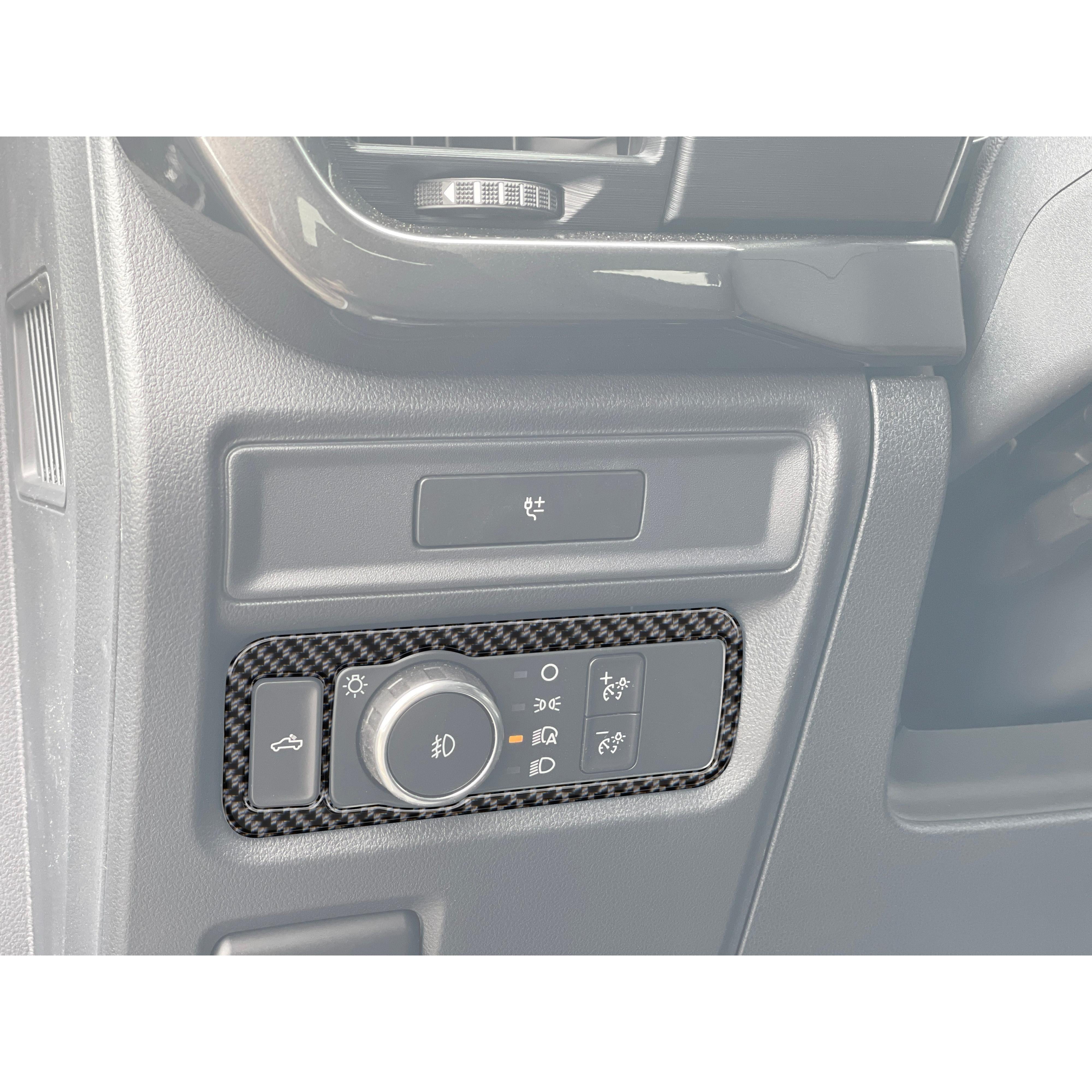 Headlight Switch Accent Trim Fits 2021-2026 Ford F-150