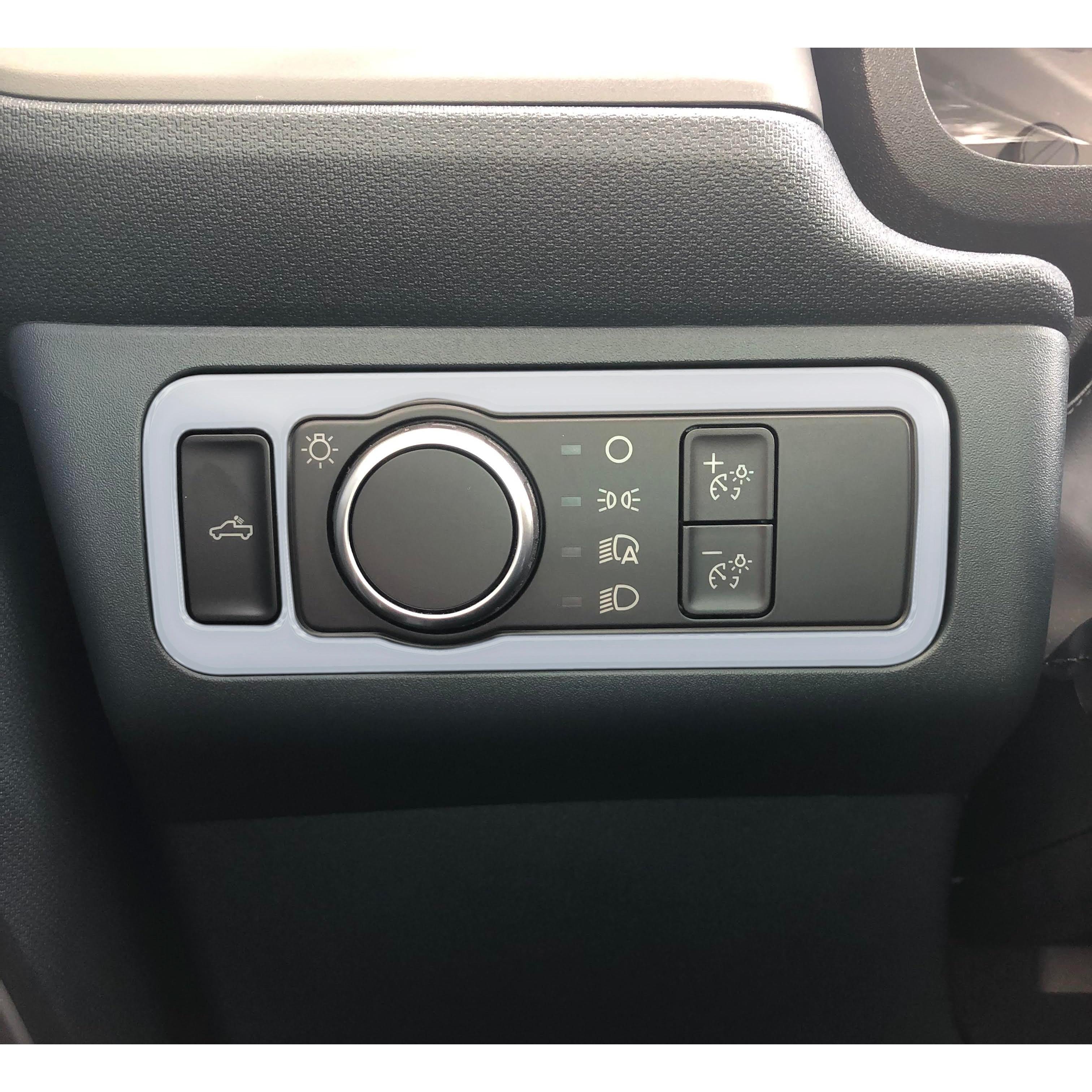 Headlight Switch Accent Overlay Fits 2022-2026 Ford Maverick