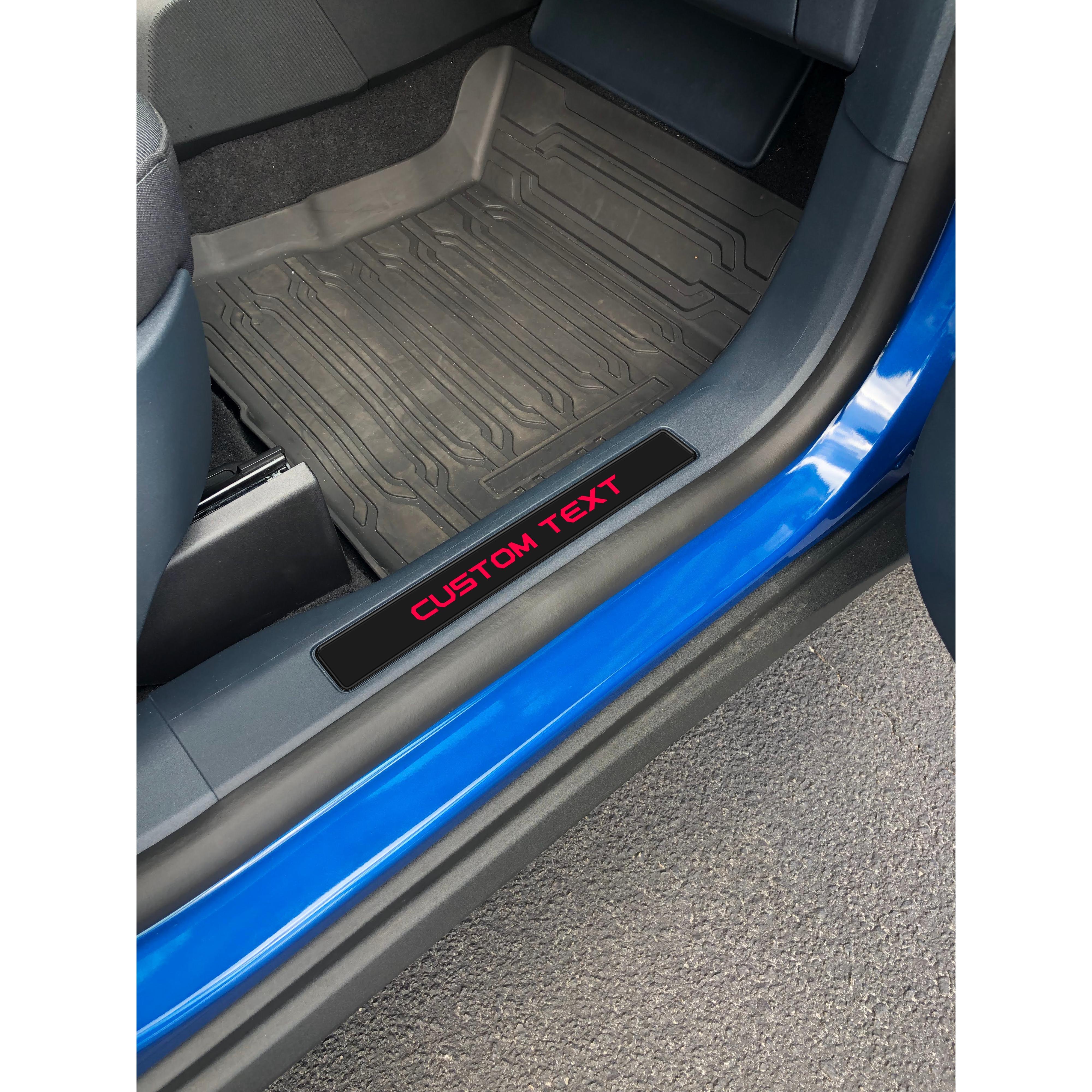 Domed Front Door Sill Overlays Fits 2022-2026 Ford Maverick