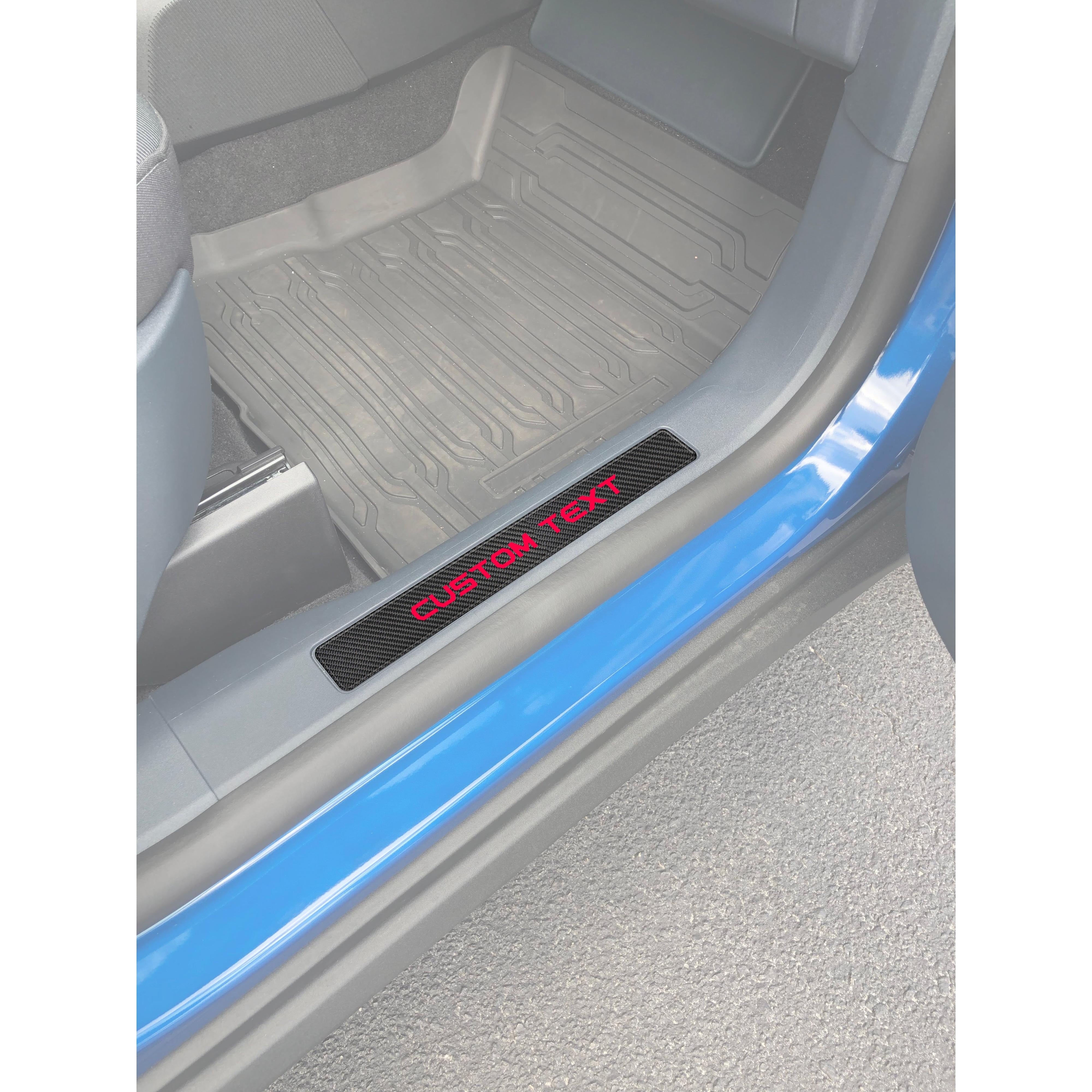Domed Front Door Sill Overlays Fits 2022-2026 Ford Maverick
