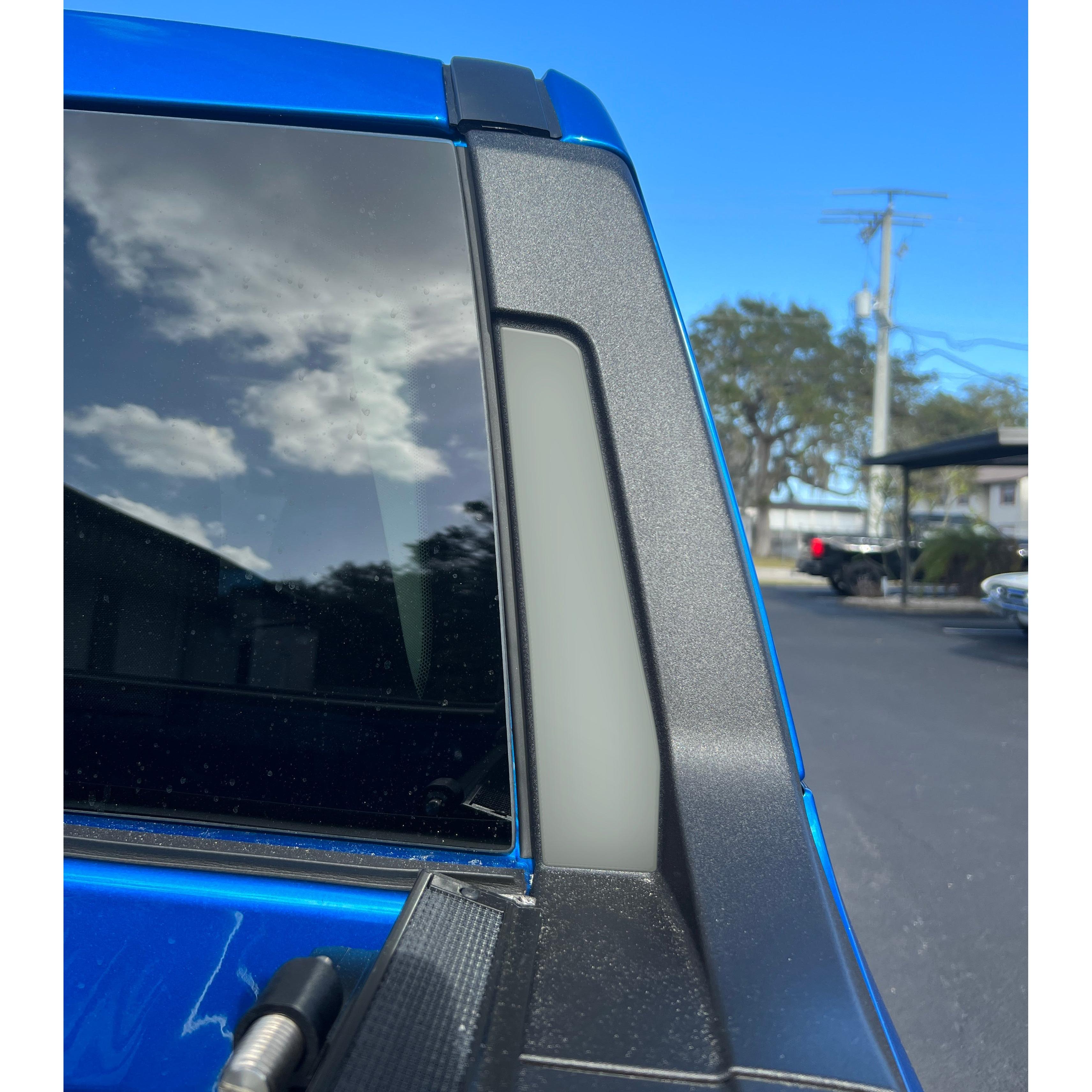 Rear Outer Cab Accent Overlays Fits 2022-2026 Ford Maverick