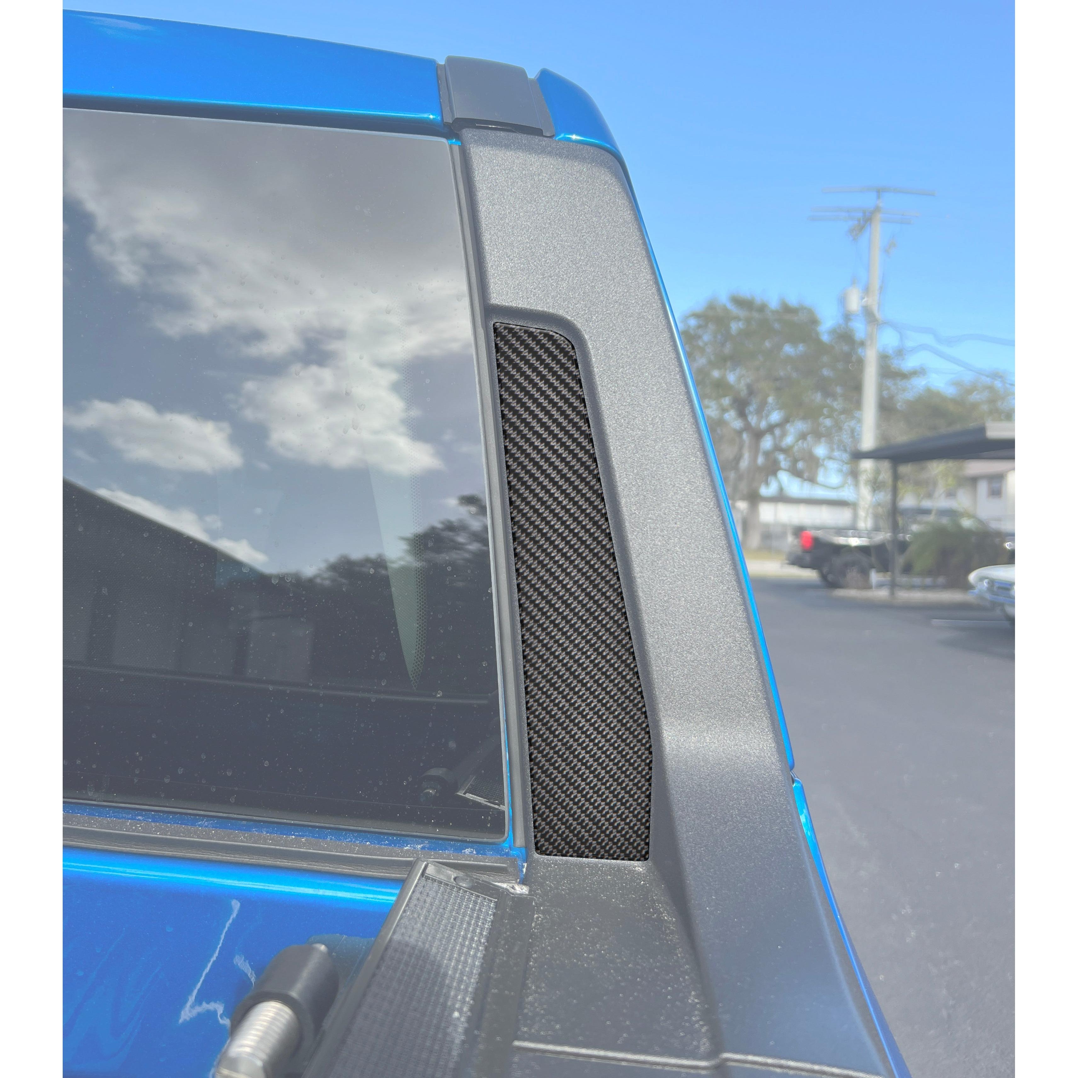 Rear Outer Cab Accent Overlays Fits 2022-2026 Ford Maverick