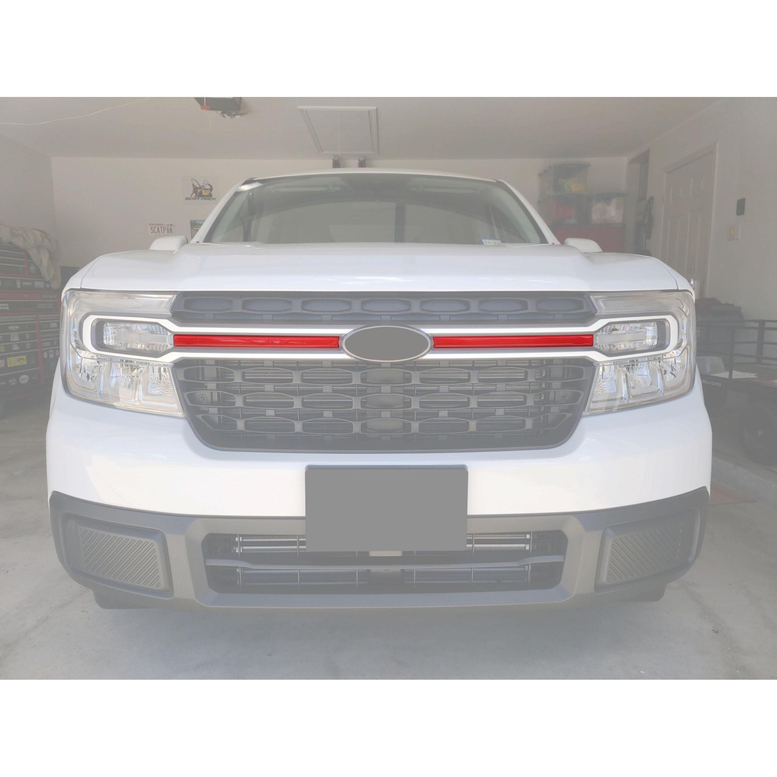 Center Grille Line Accent Trim Fits 2022-2024 Ford Maverick