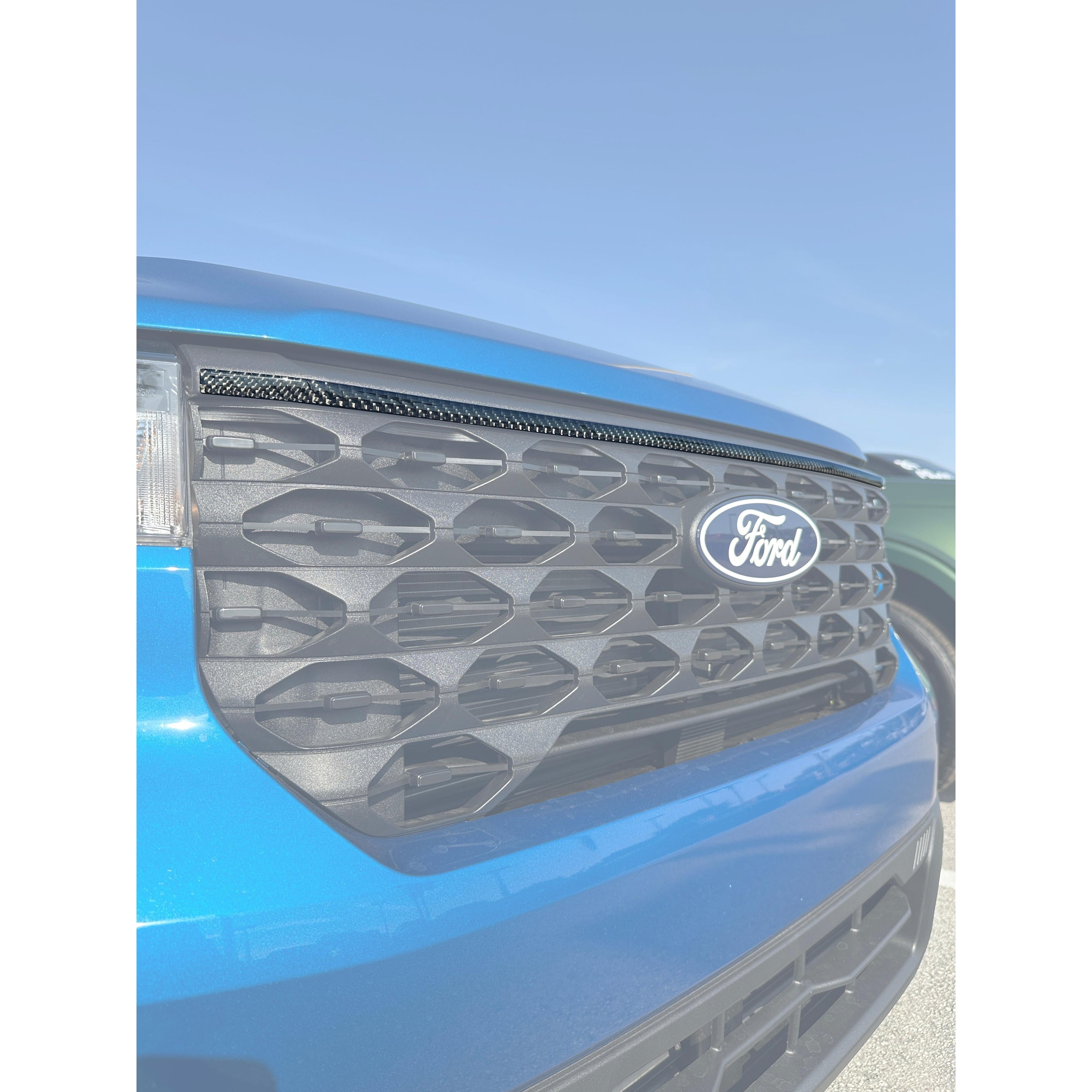 Upper Grille Line Accent Trim Fits 2025-2026 Ford Maverick