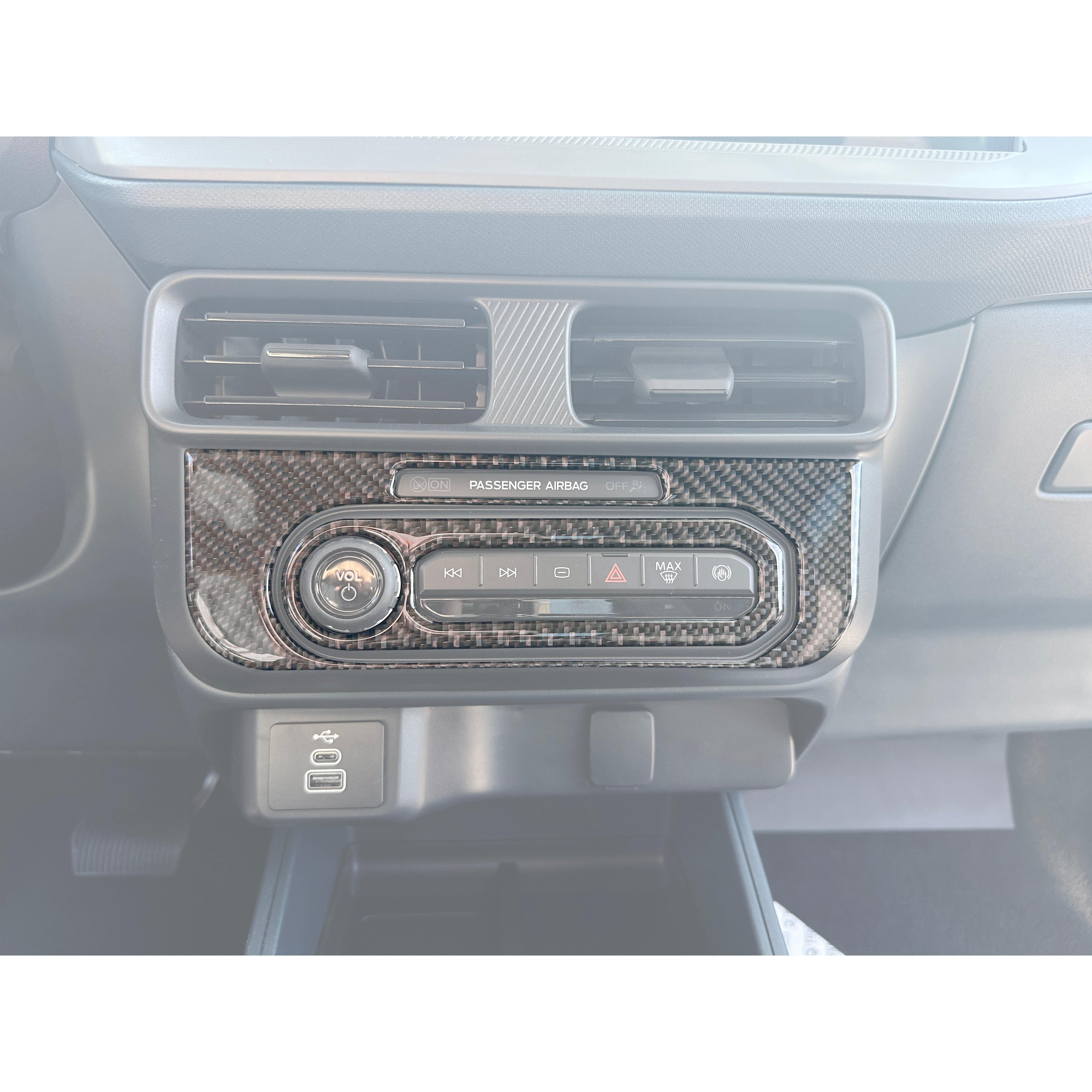 Center Dash Accent Trim Fits 2025-2026 Ford Maverick