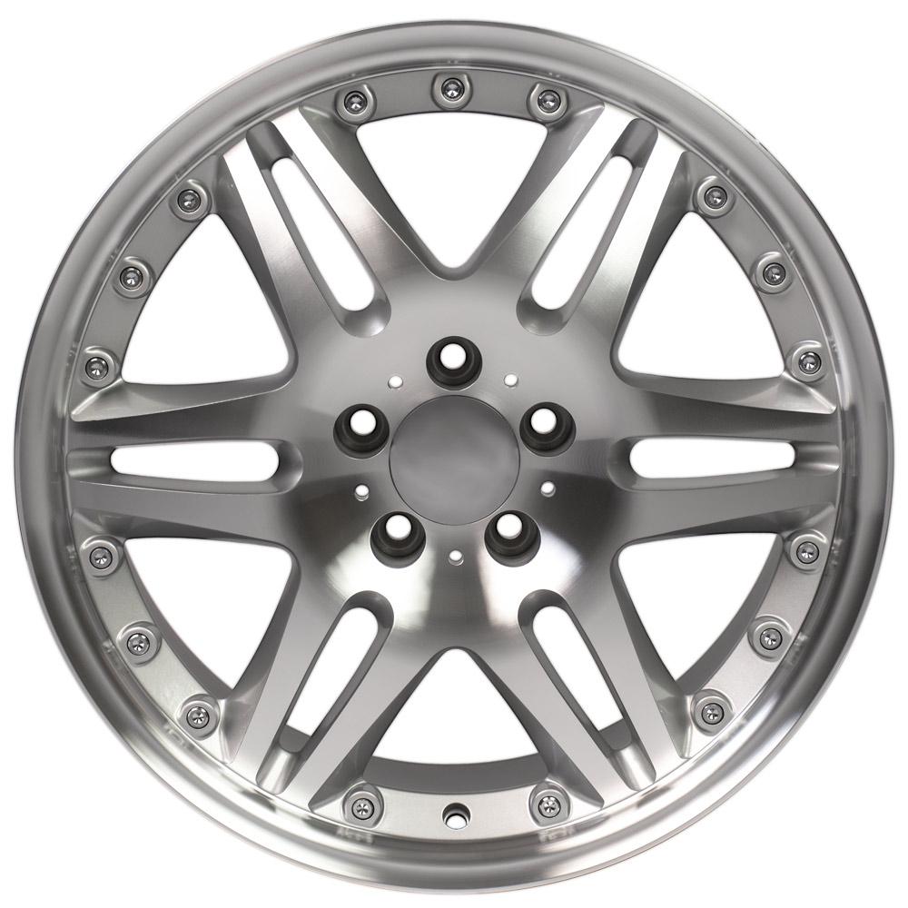 18" Replica MB09 fits Mercedes Benz C Class 18x8.5 Silver-SR1 Performance