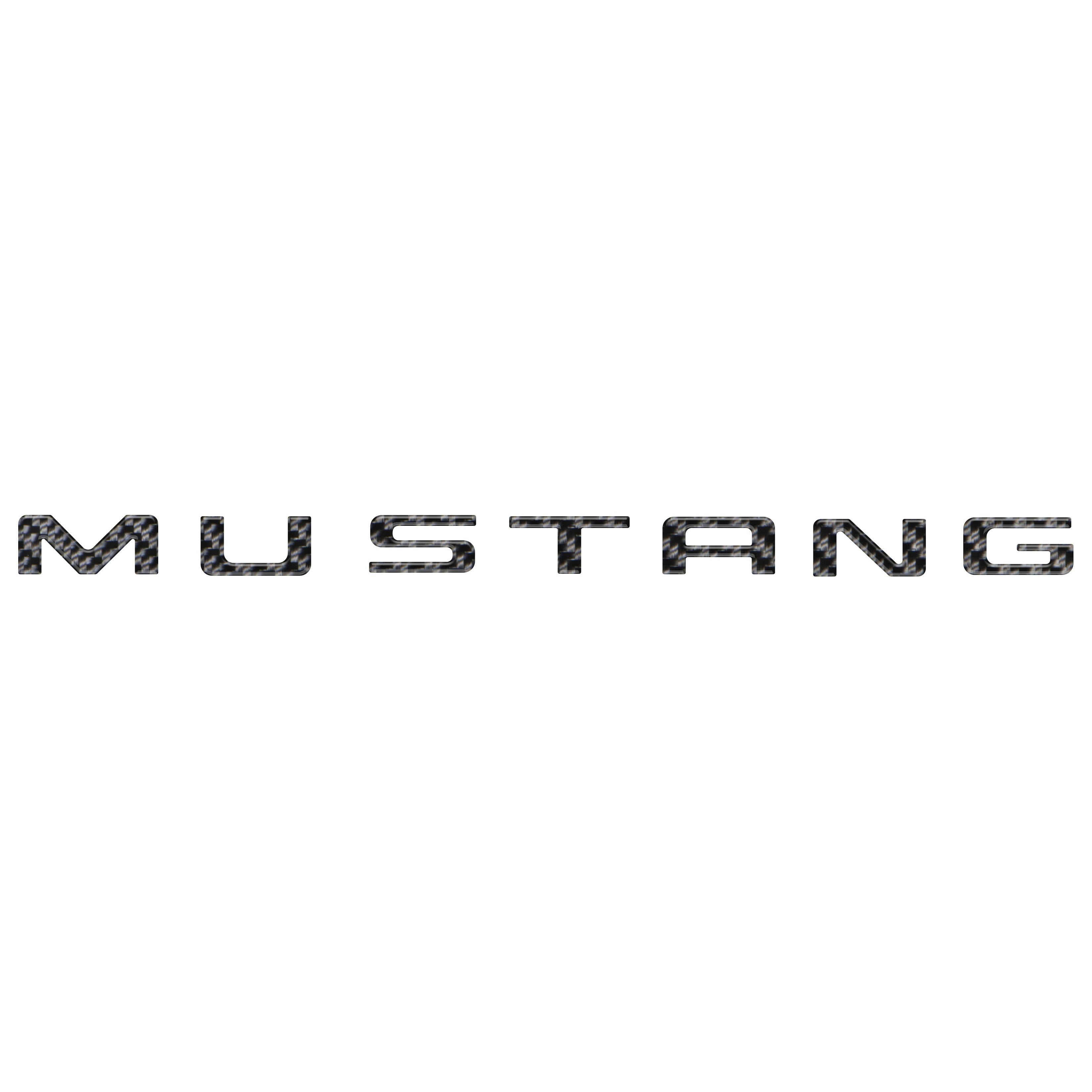 Bumper Letter Inserts Fits 1999-2004 Ford Mustang