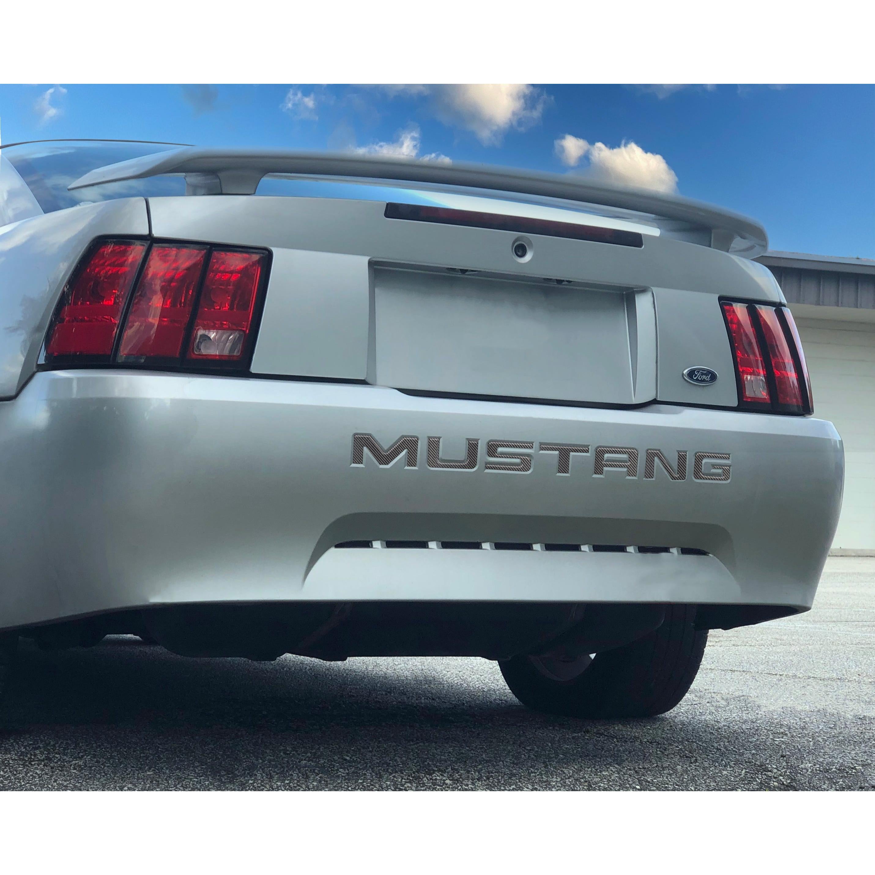 Bumper Letter Inserts Fits 1999-2004 Ford Mustang
