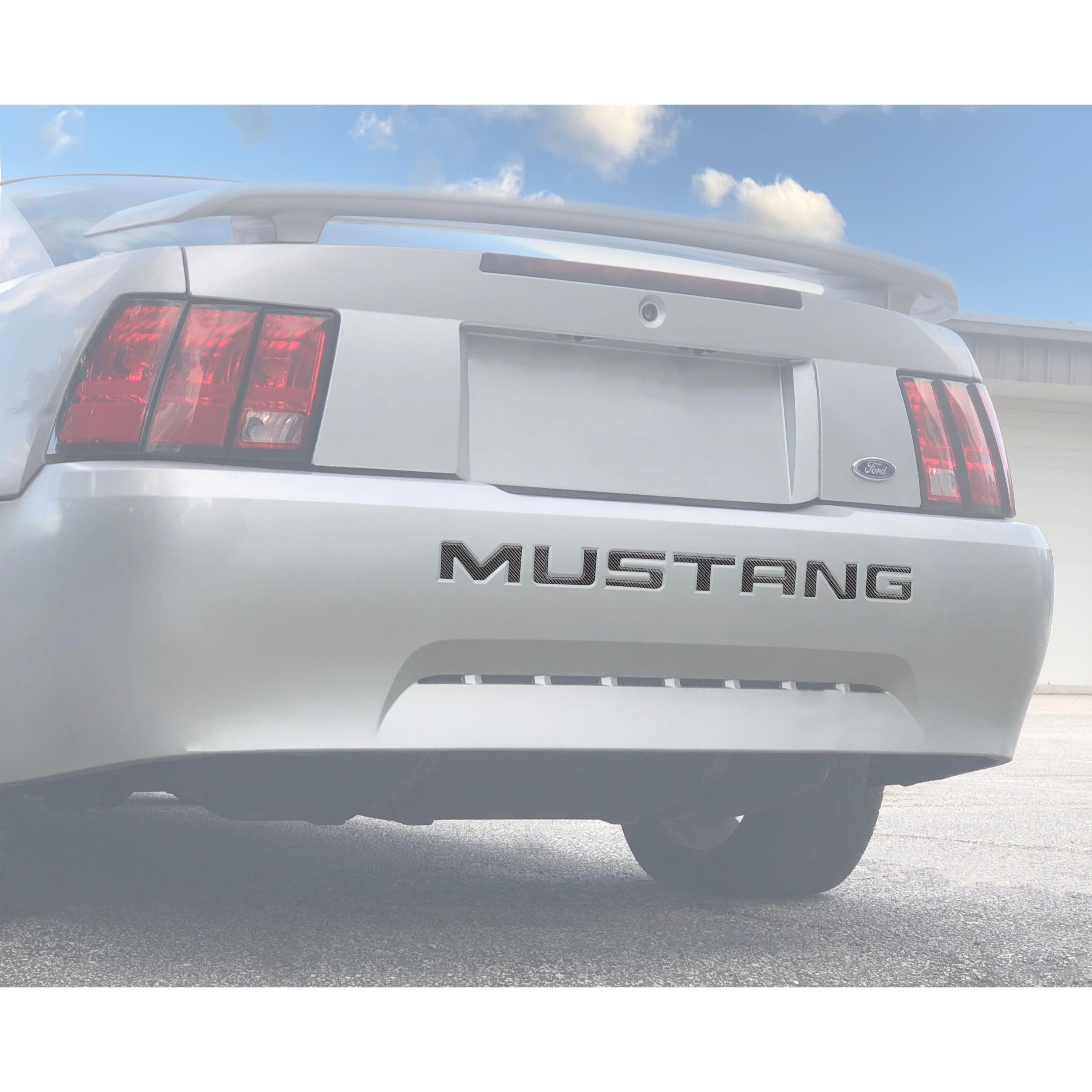 Bumper Letter Inserts Fits 1999-2004 Ford Mustang