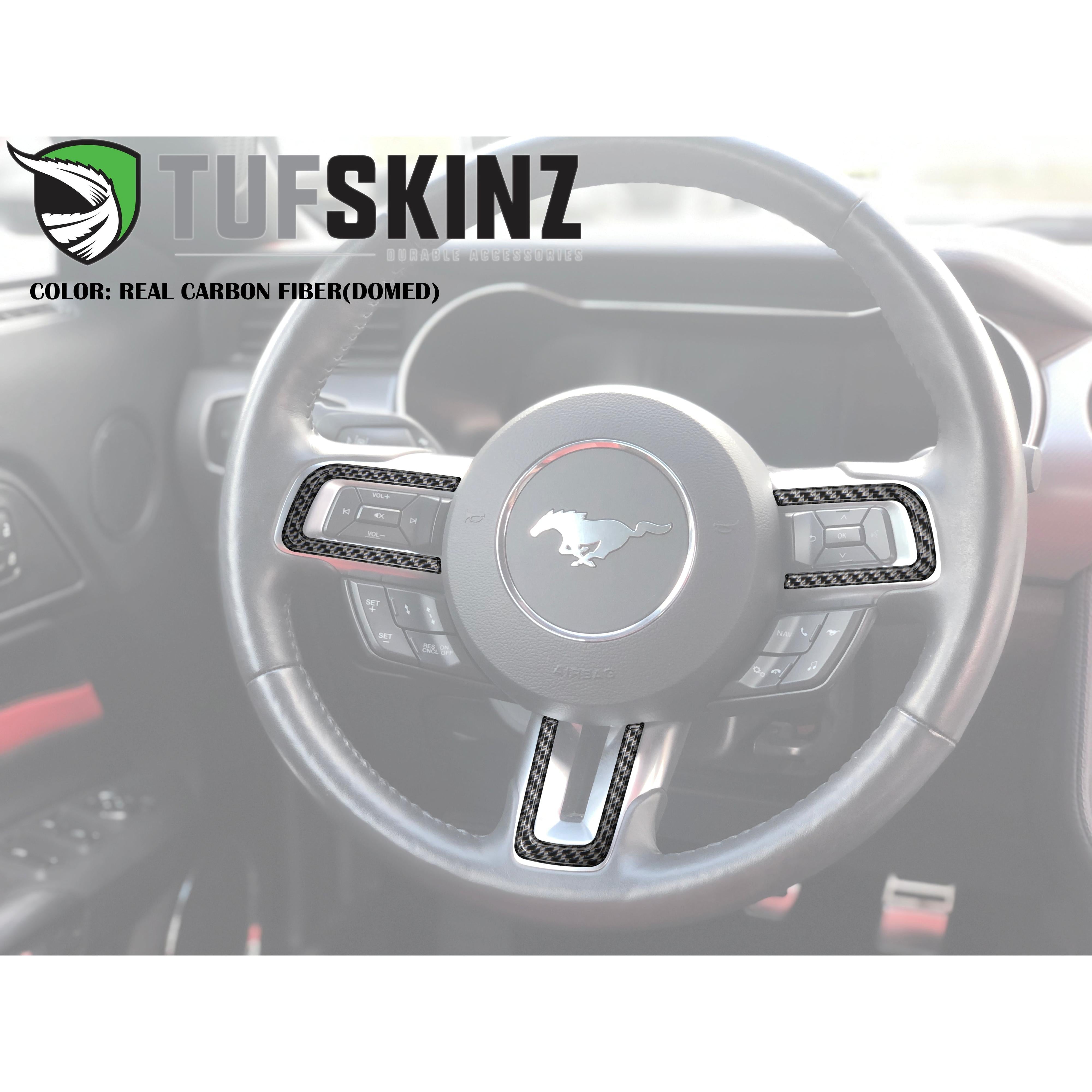 Steering Wheel Accent Trim Fits 2015-2023 Ford Mustang
