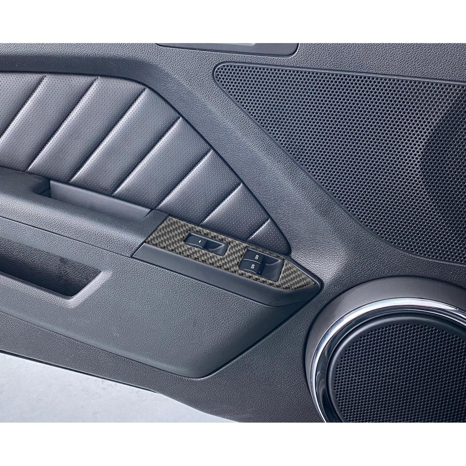 Door Switch Panel Accent Fits 2010-2014 Ford Mustang