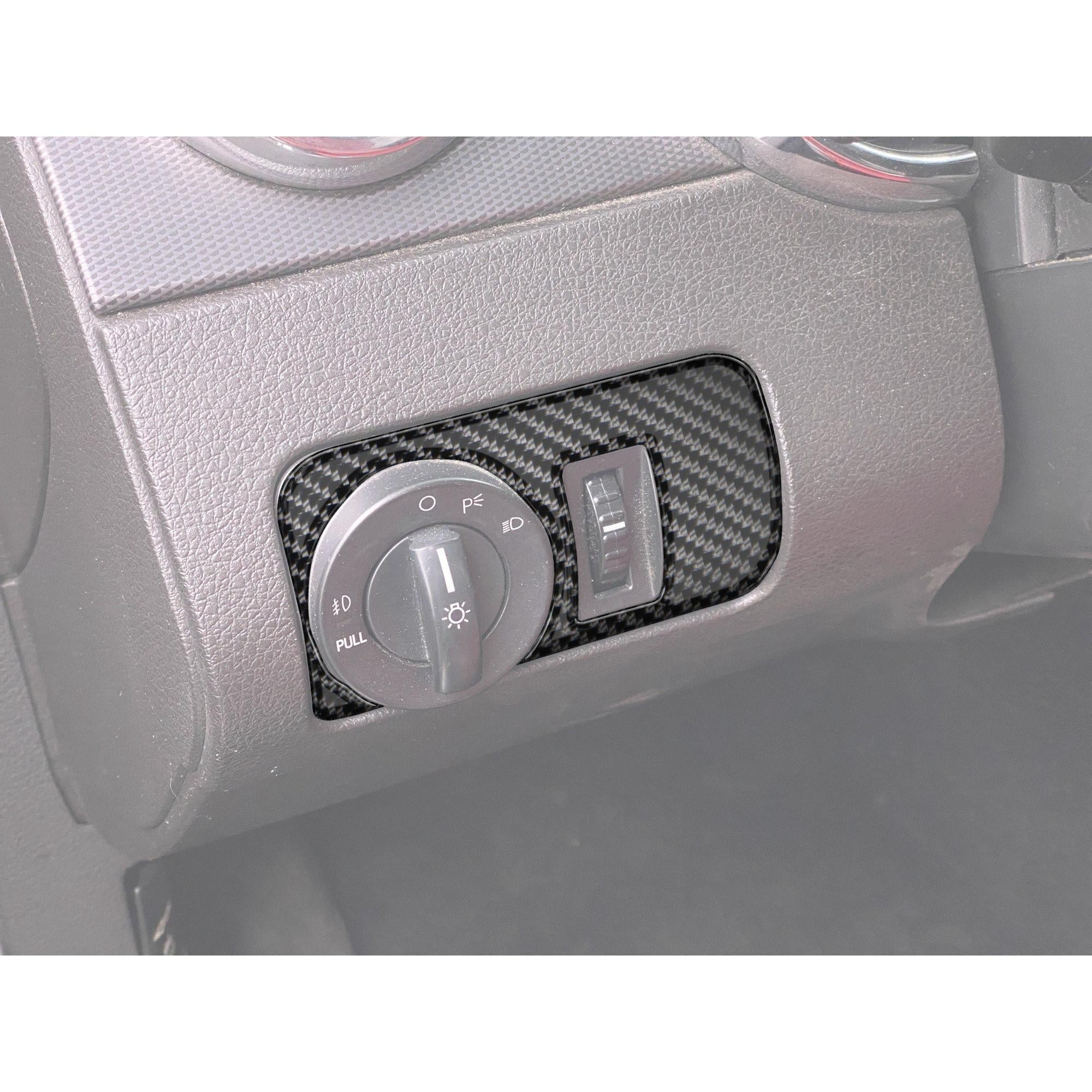 Head Light Switch Accent Fits 2005-2009 Ford Mustang