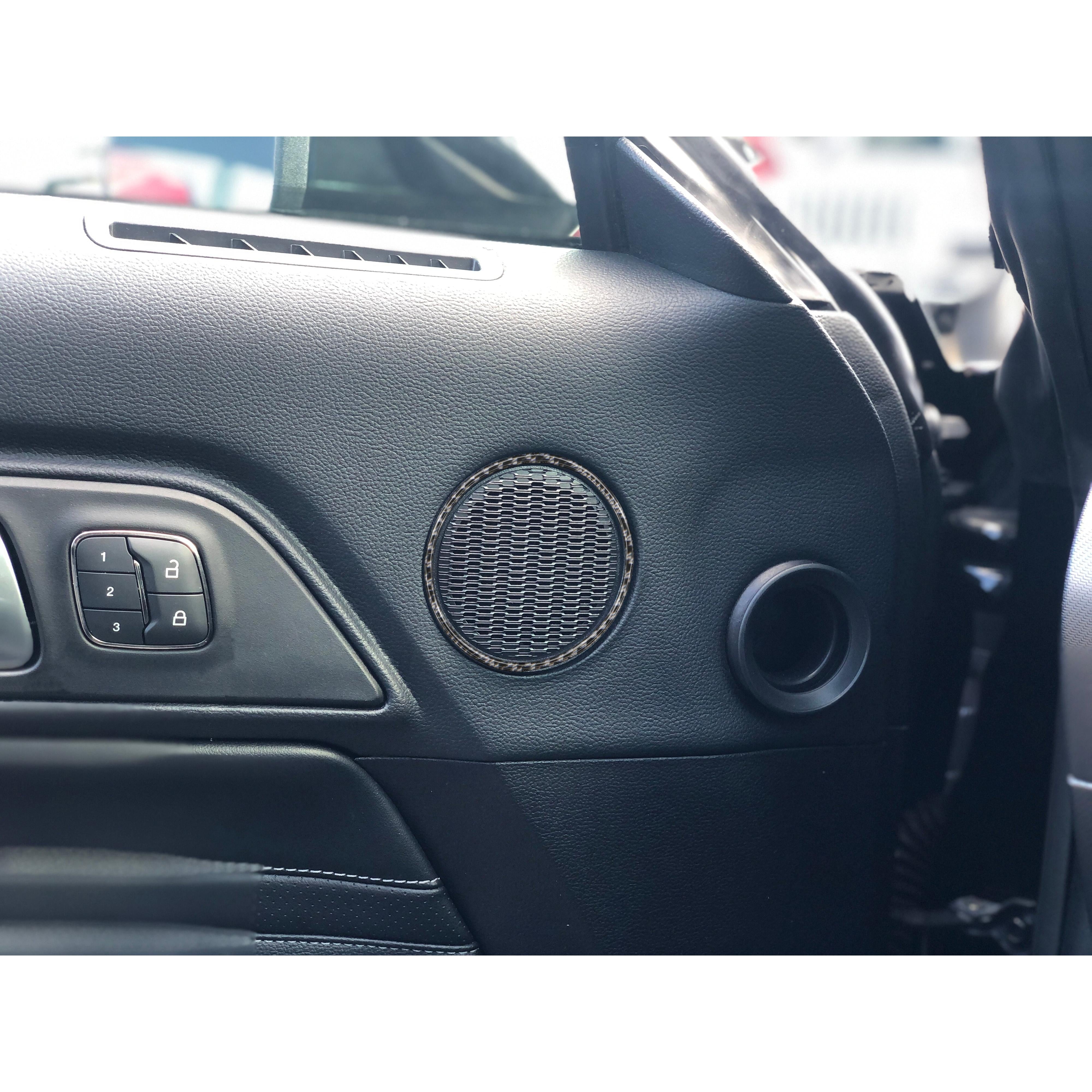 Door Speaker Ring Accent Trim Fits 2015-2023 Ford Mustang