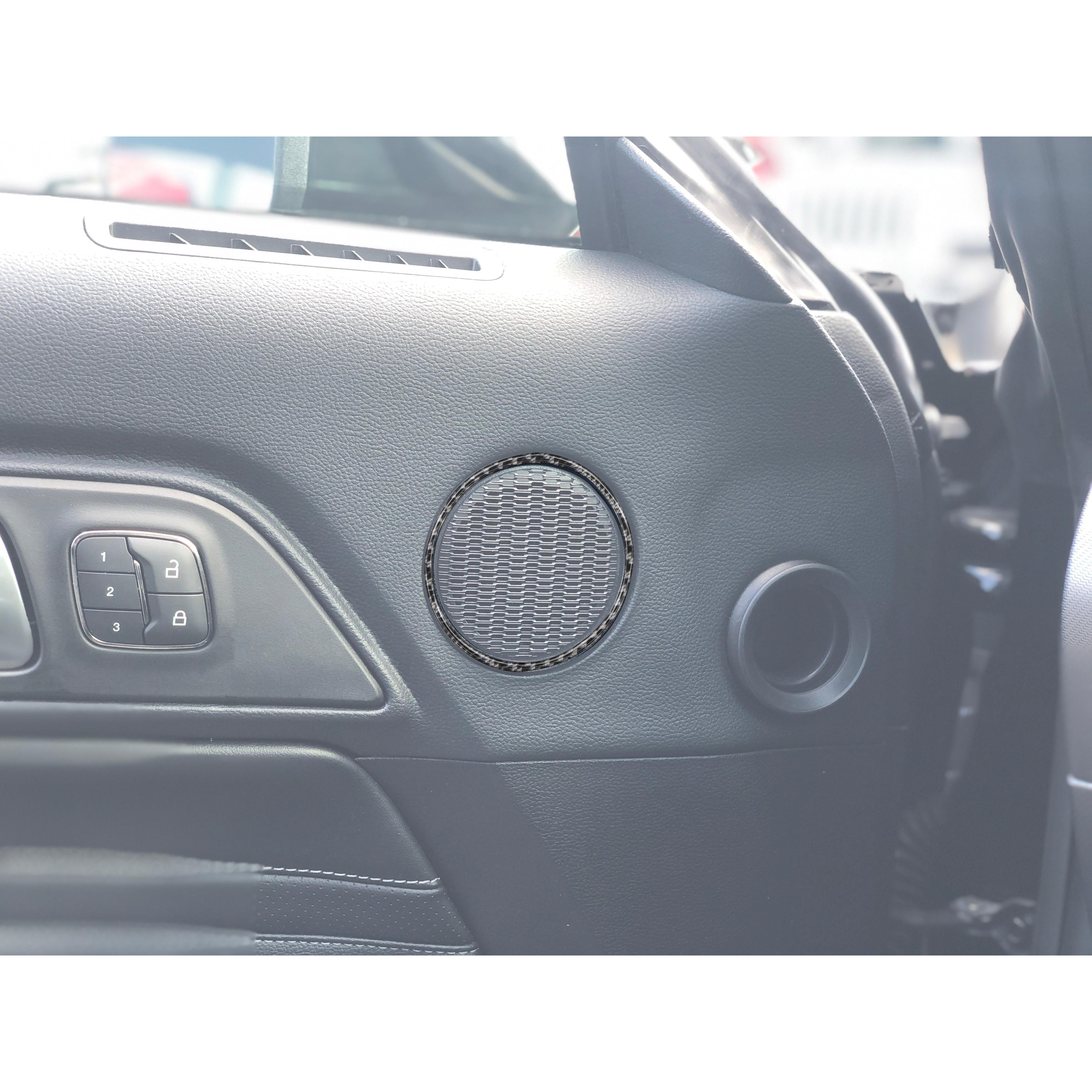 Door Speaker Ring Accent Trim Fits 2015-2023 Ford Mustang