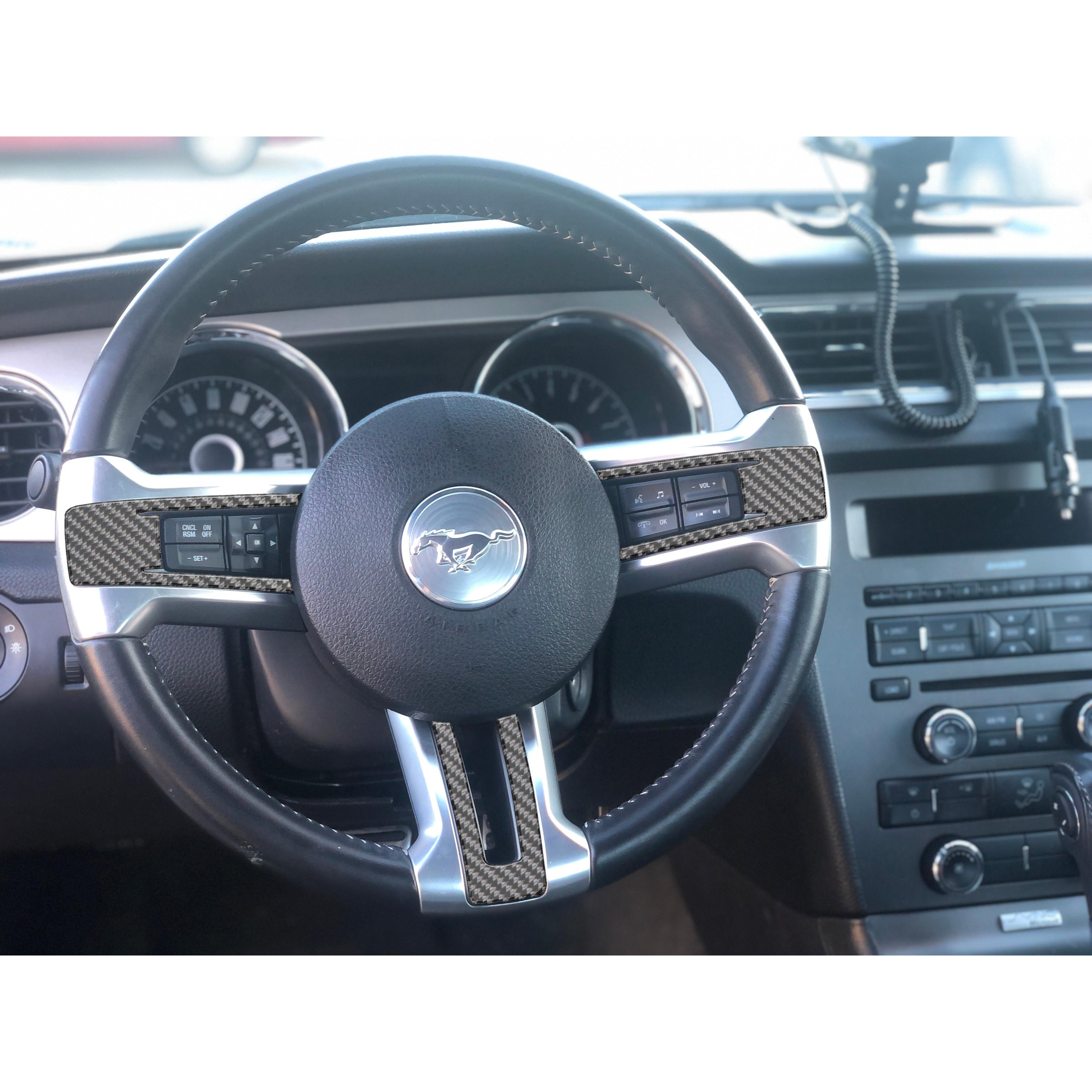 Steering Wheel Accent Trim Fits 2010-2014 Ford Mustang