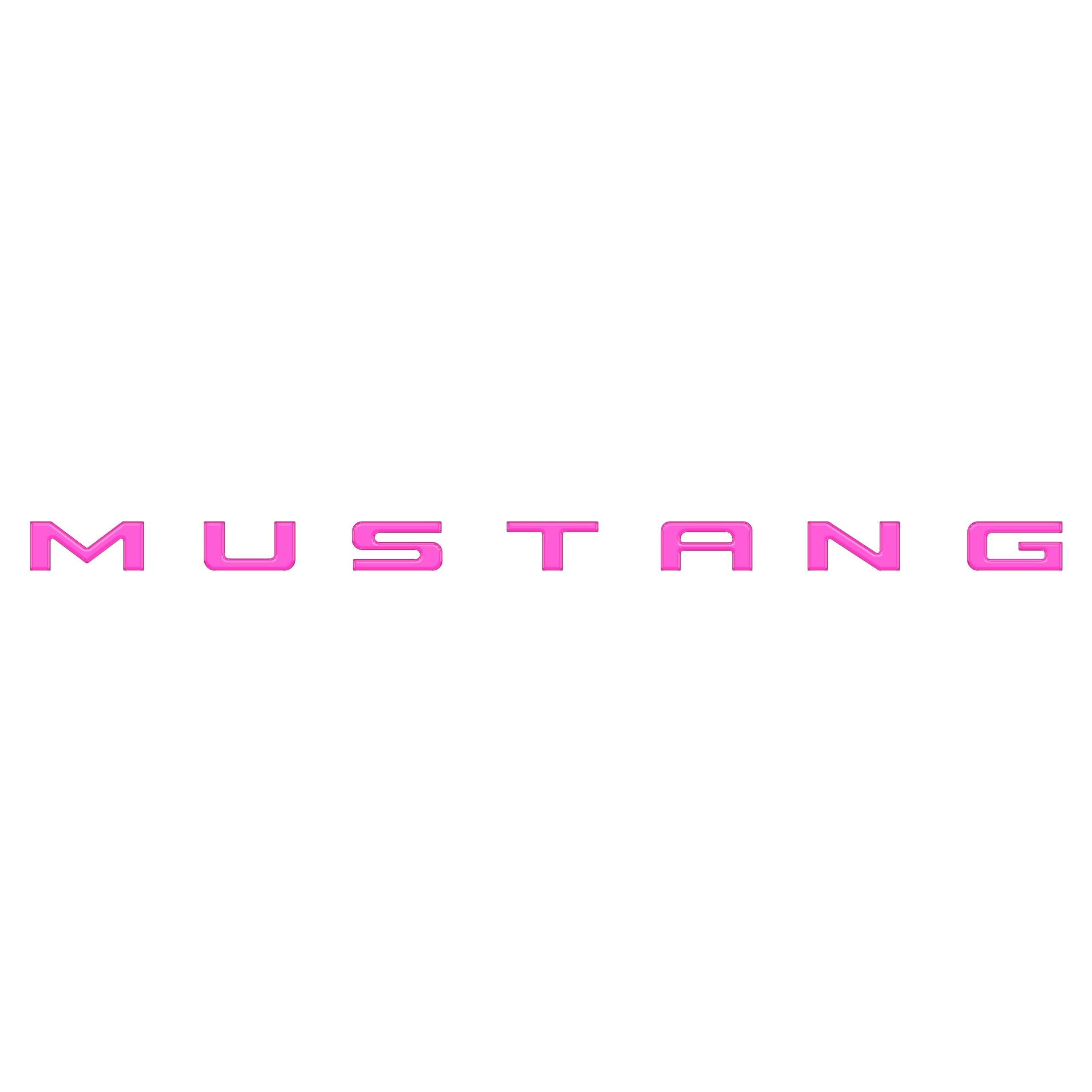 Engine Bay Letter Inserts Fits 2024-2026 Ford Mustang