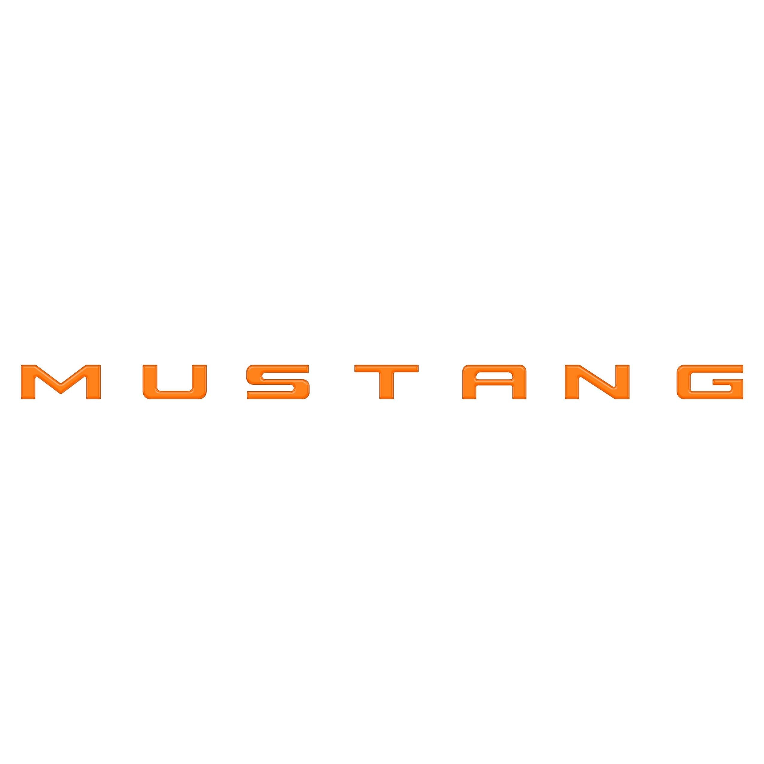 Engine Bay Letter Inserts Fits 2024-2026 Ford Mustang