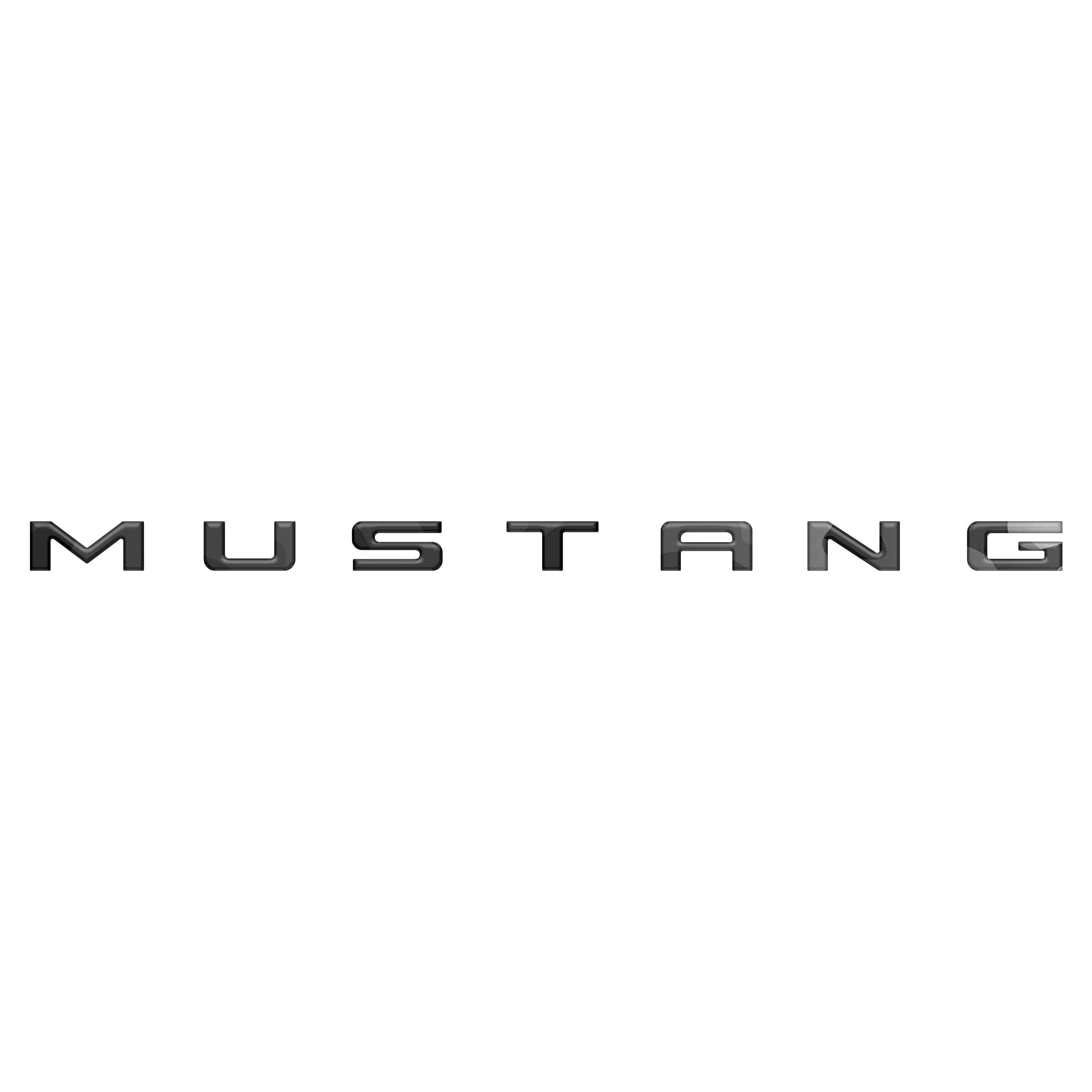 Engine Bay Letter Inserts Fits 2024-2026 Ford Mustang